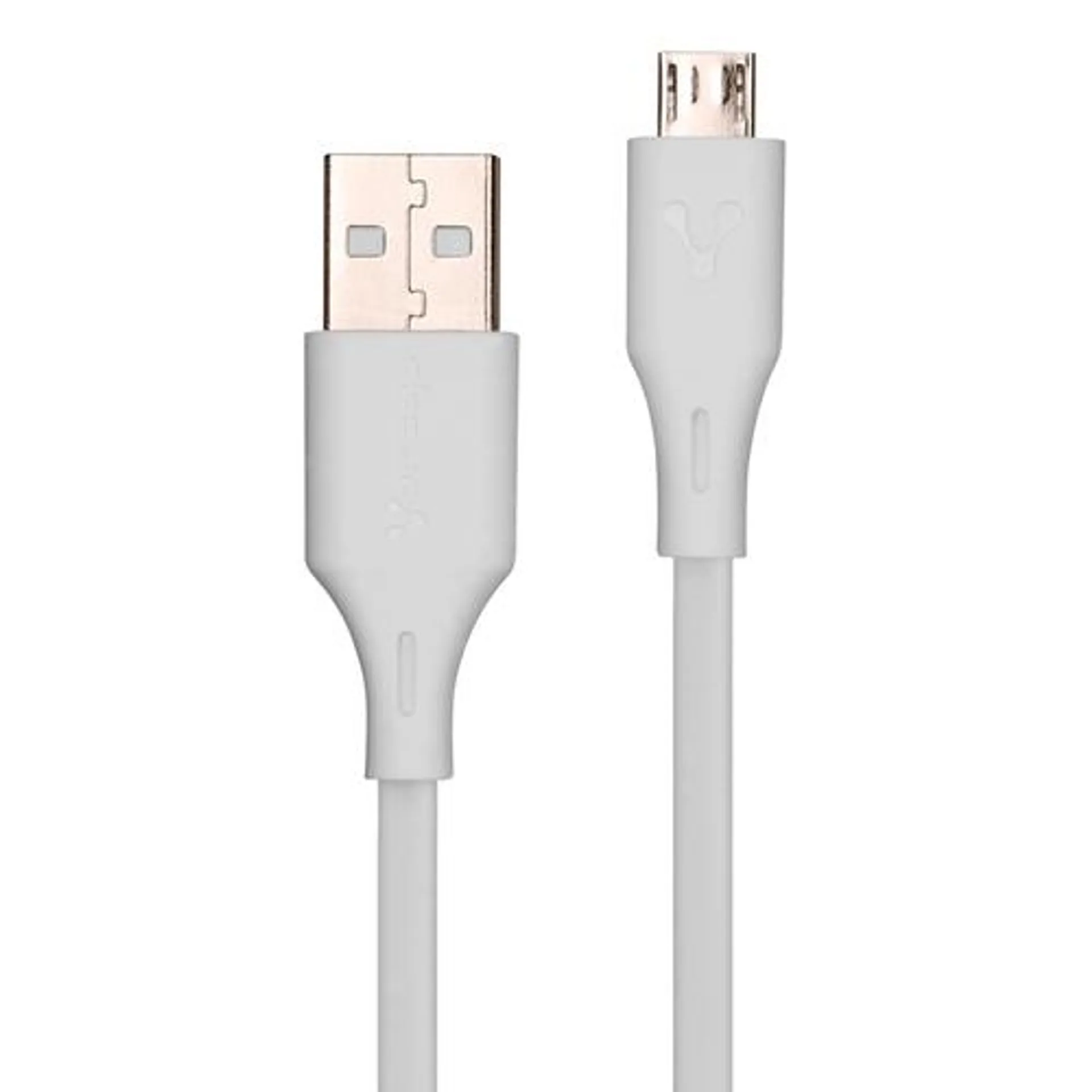 Cable Usb A Micro Usb Vorago Cab-M01W 1 Metro Blanco