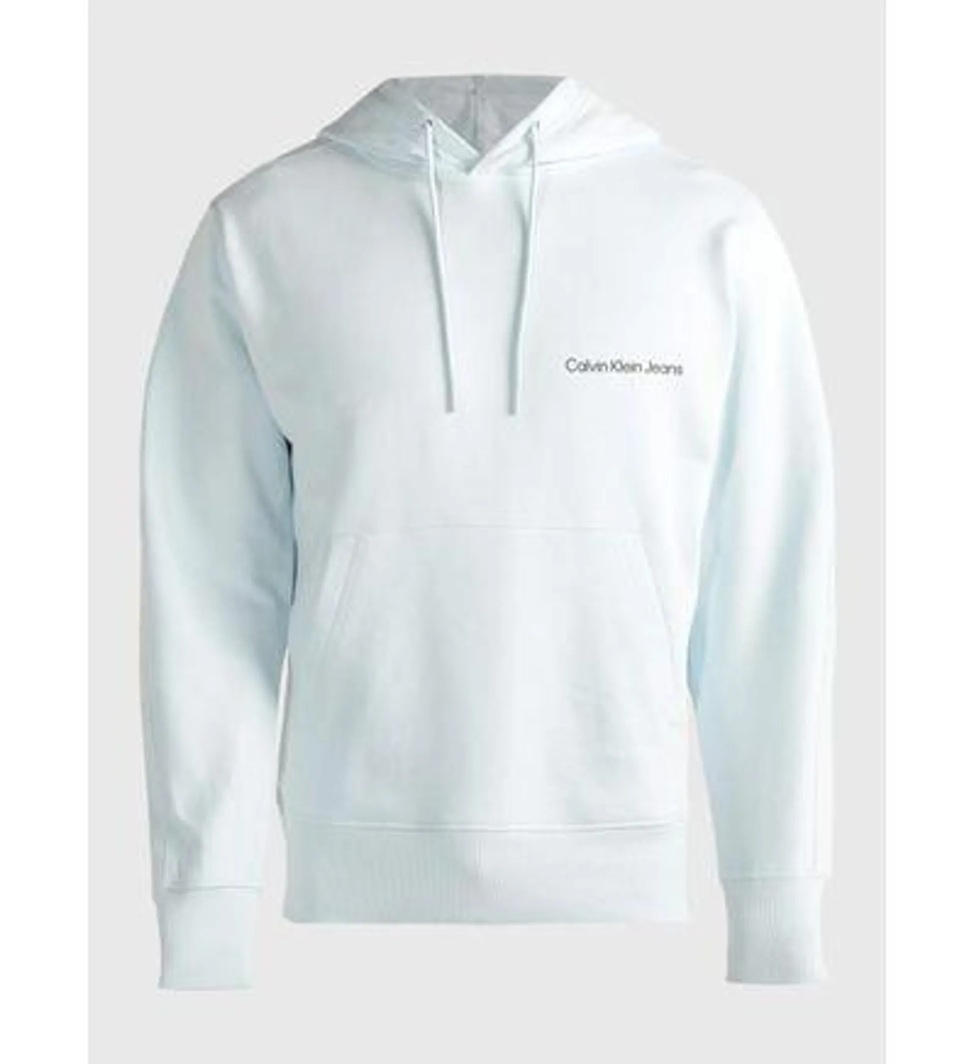 Sudadera Calvin Klein Logo Hombre Azul