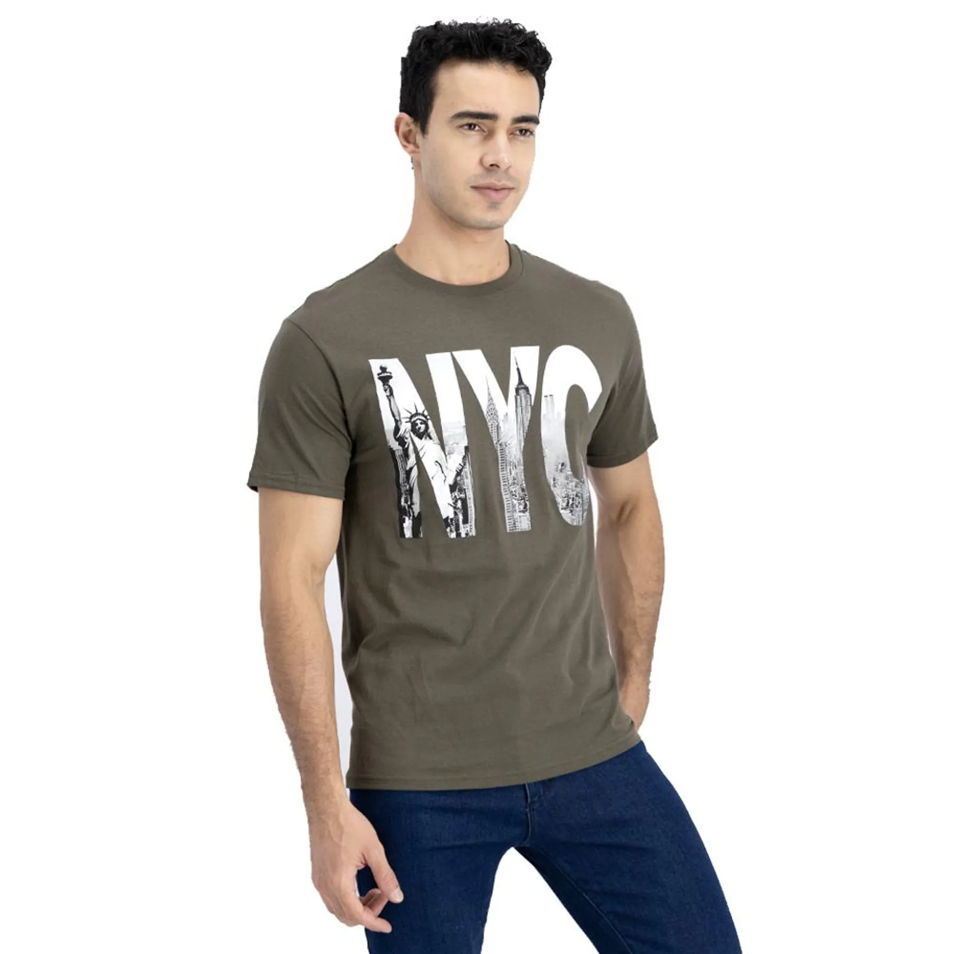 Playera Hummo Hombre Juvenil Estampado Nyc