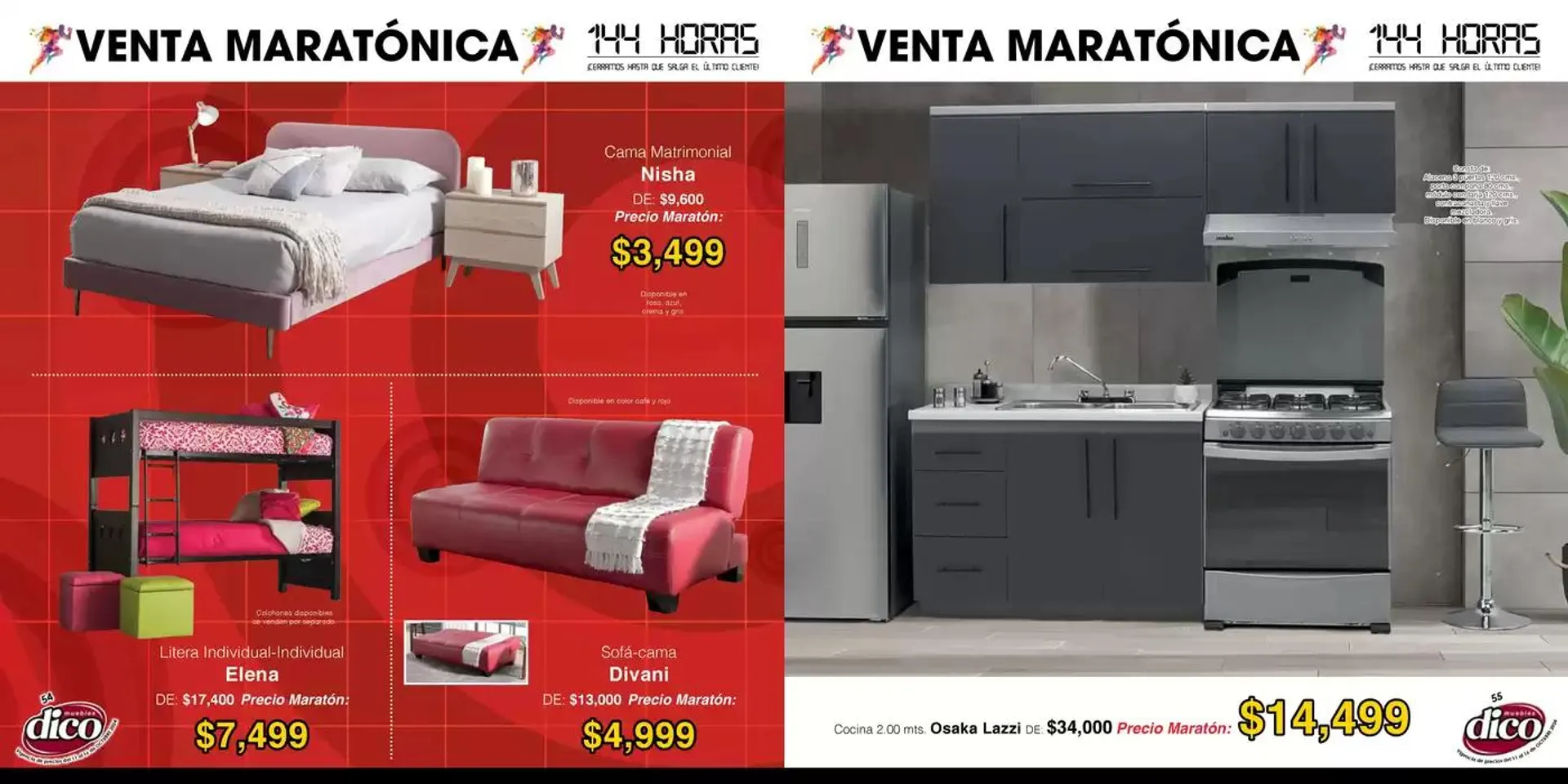 Catálogo de Muebles Dico - Venta Maratonica 11 de octubre al 16 de octubre 2024 - Pagina 28