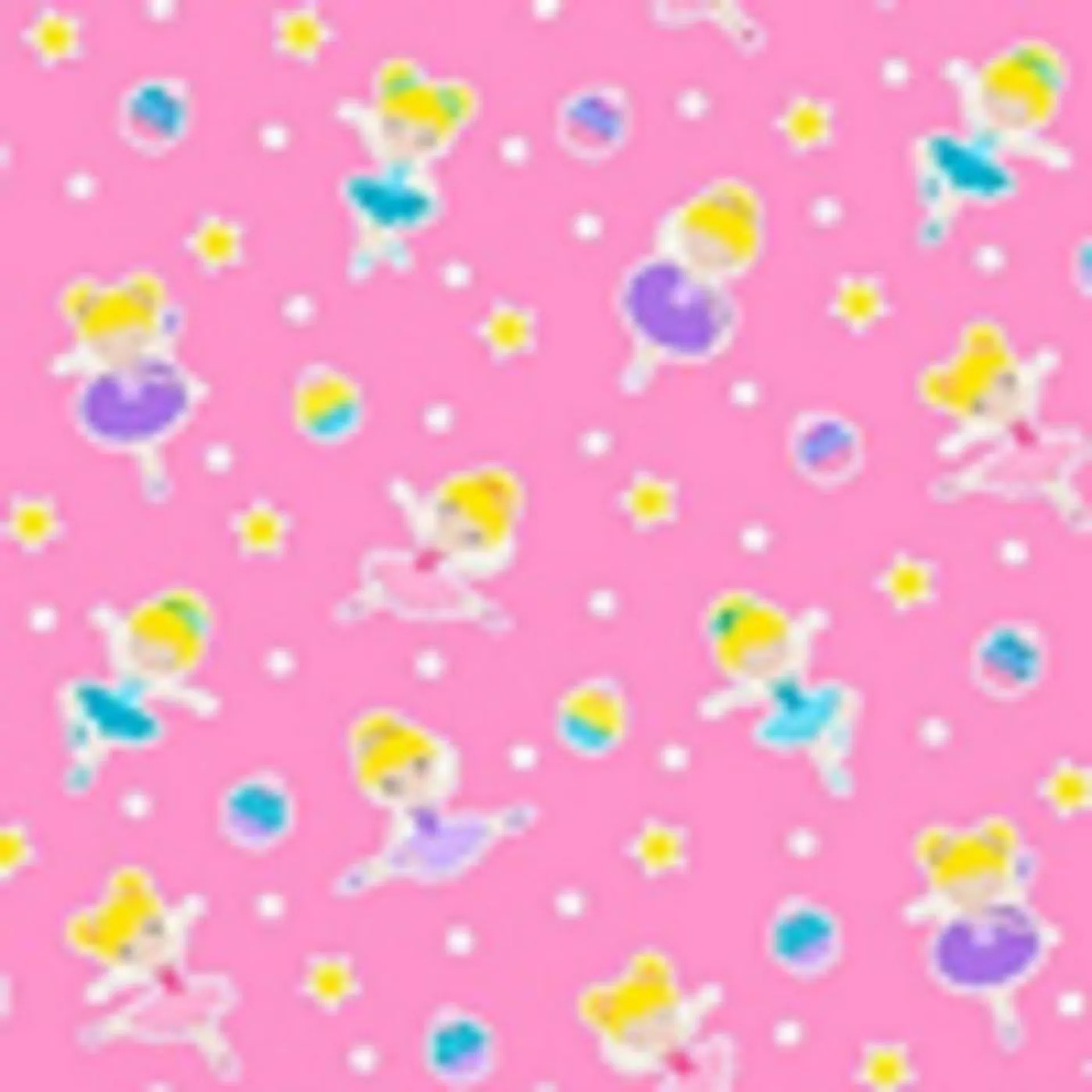 Decoracion Infantil Bailarinas Rosa Medio