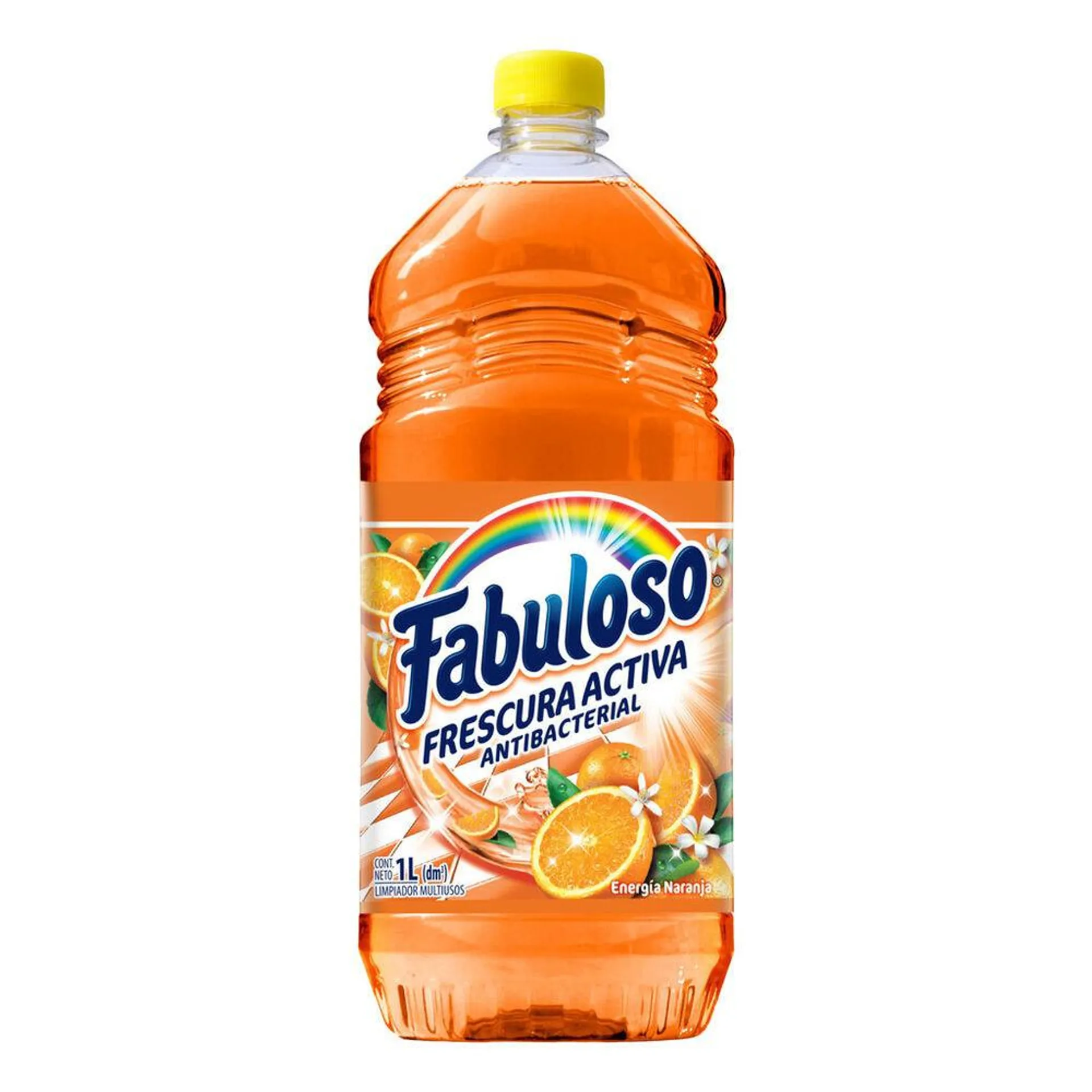 Limpiador Líquido Fabuloso Frescura Activa Antibacterial Naranja 1 l