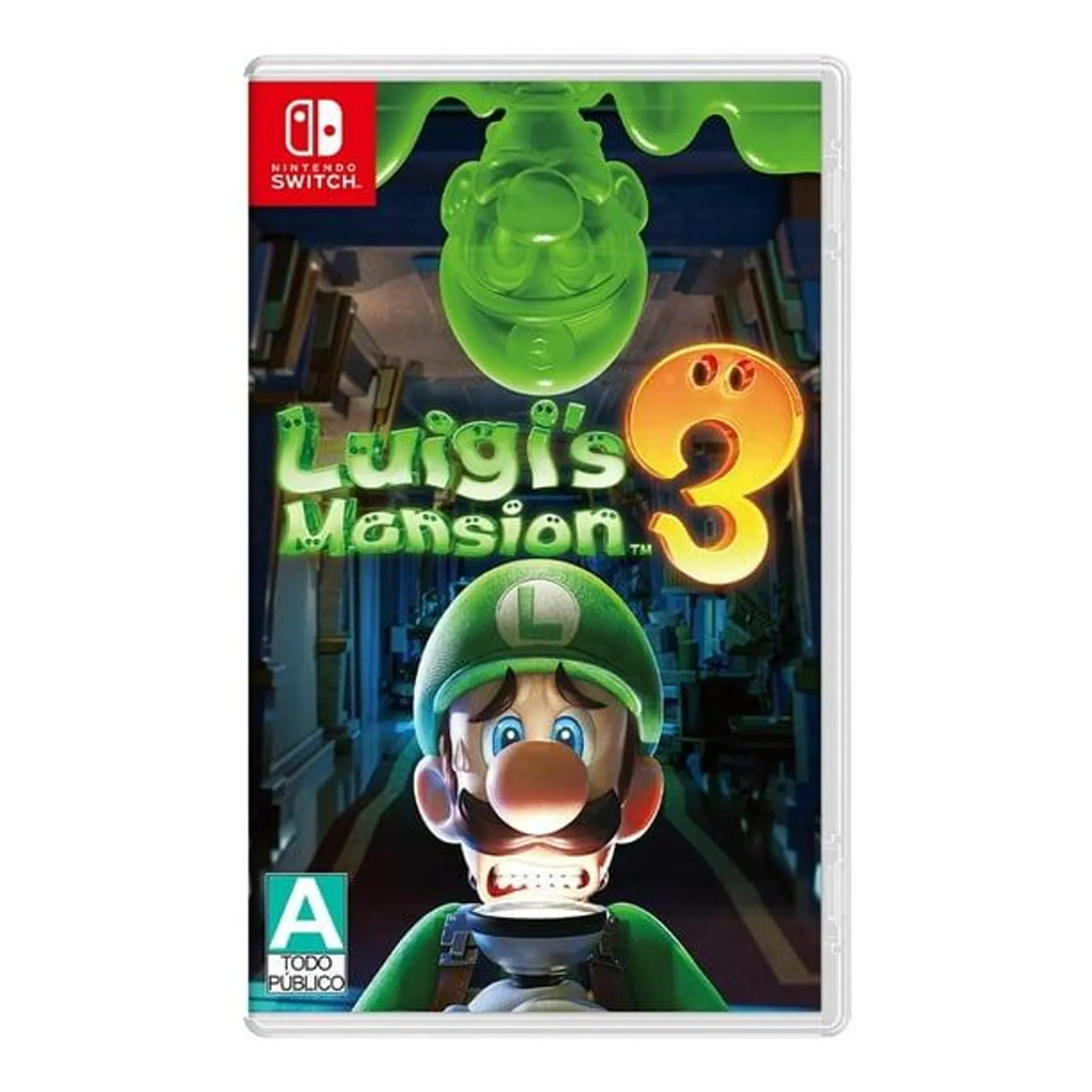 Luigi's Mansion 3, Juego Físico para Nintendo Switch