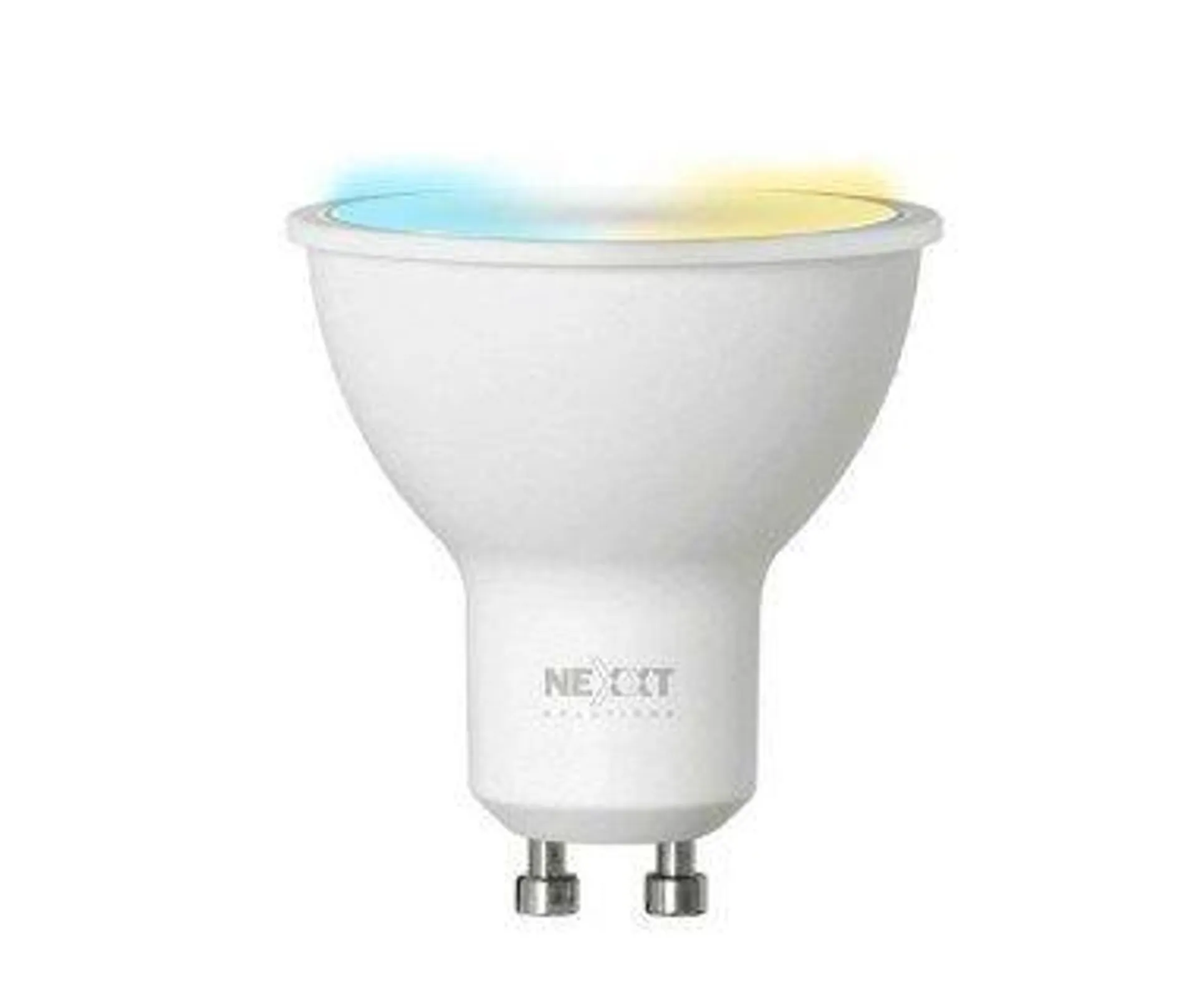 Foco Inteligente Nexxt NHB-W310 - Wi-Fi - 400 Lúmenes - GU10 - Blanco