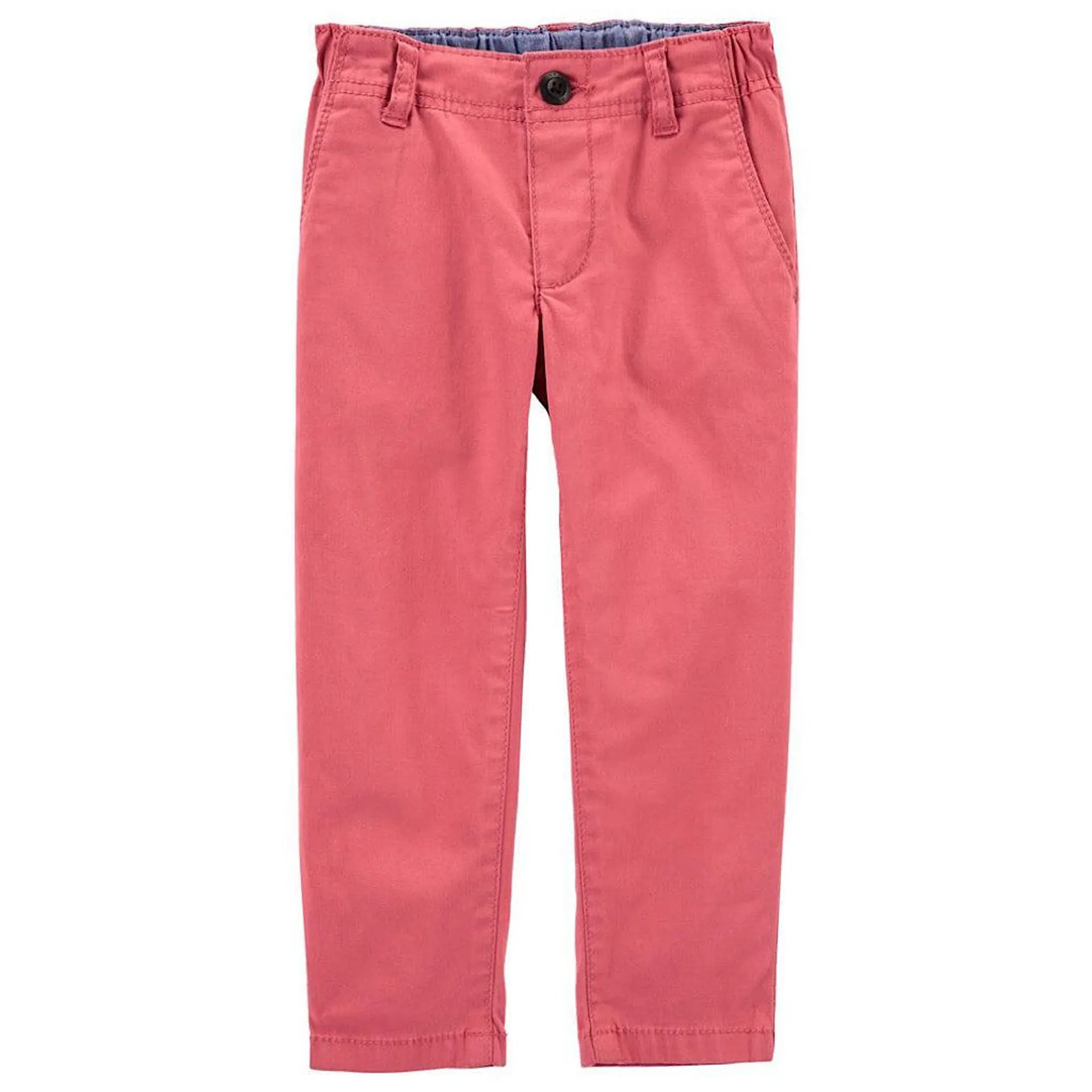 Pantalón de sarga Oshkosh rojo para niño