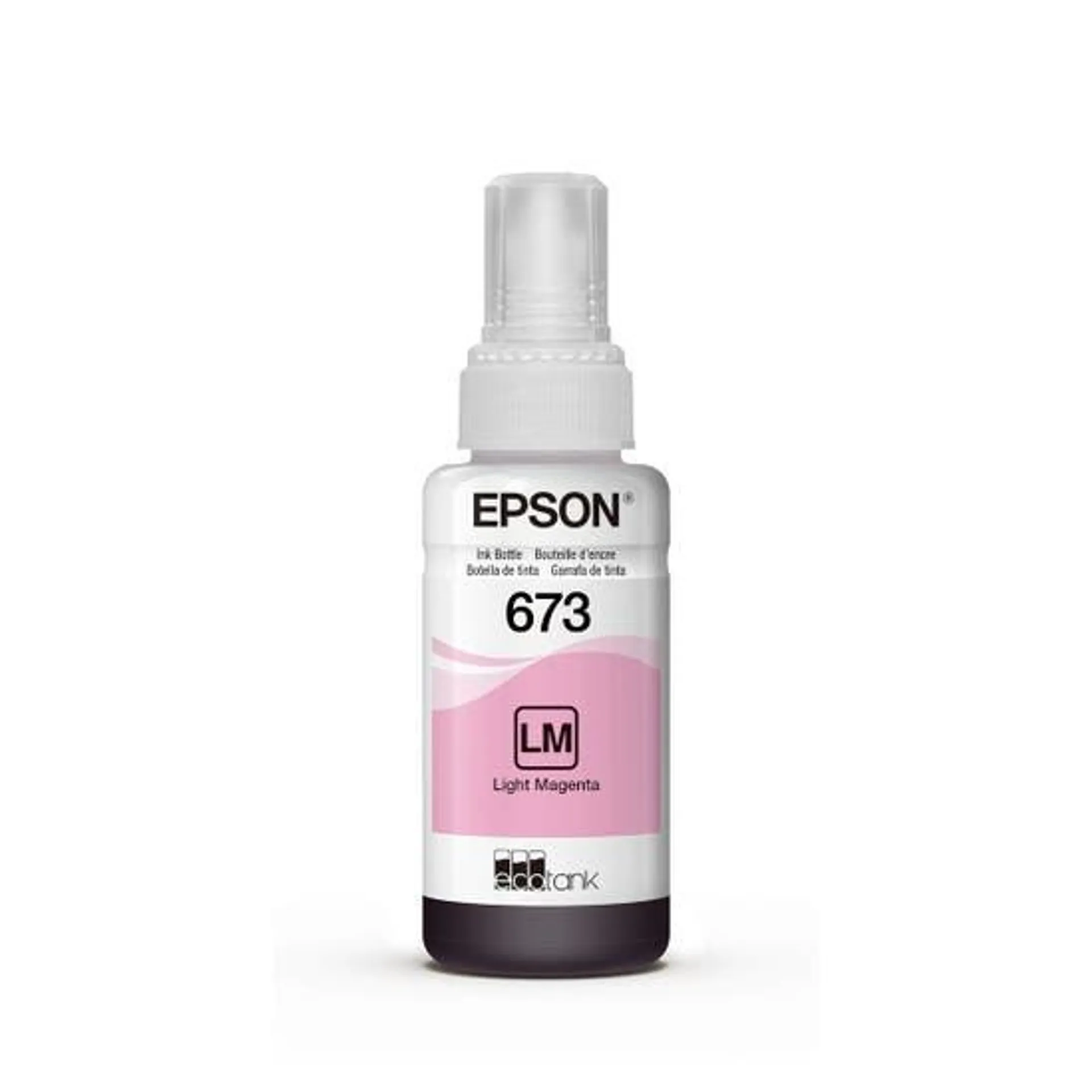 Botella de Tinta Epson Color Magenta Claro T673