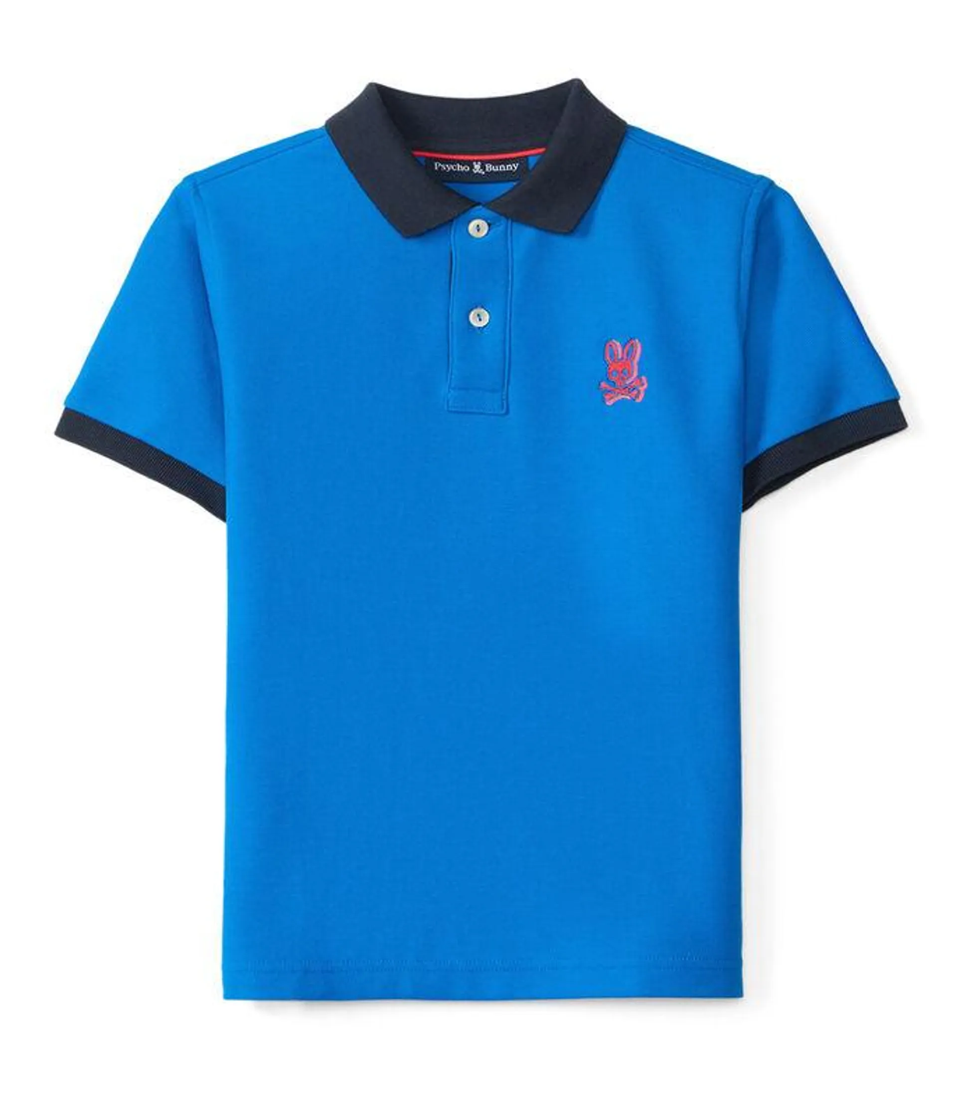 Playera Tipo Polo con Bordado Niño