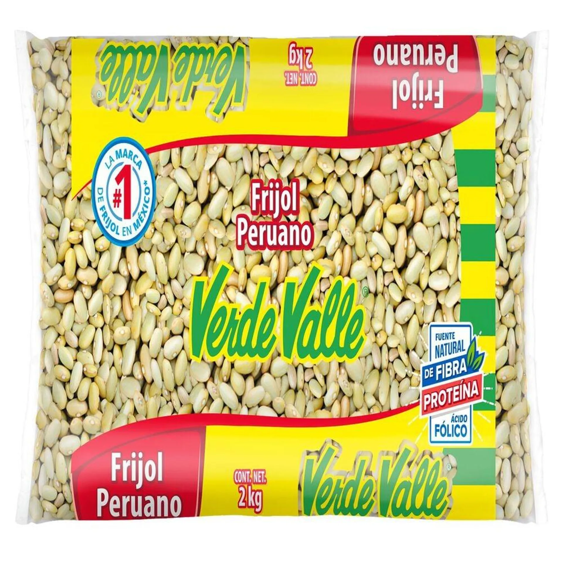 Frijol Peruano Verde Valle 2 Kg