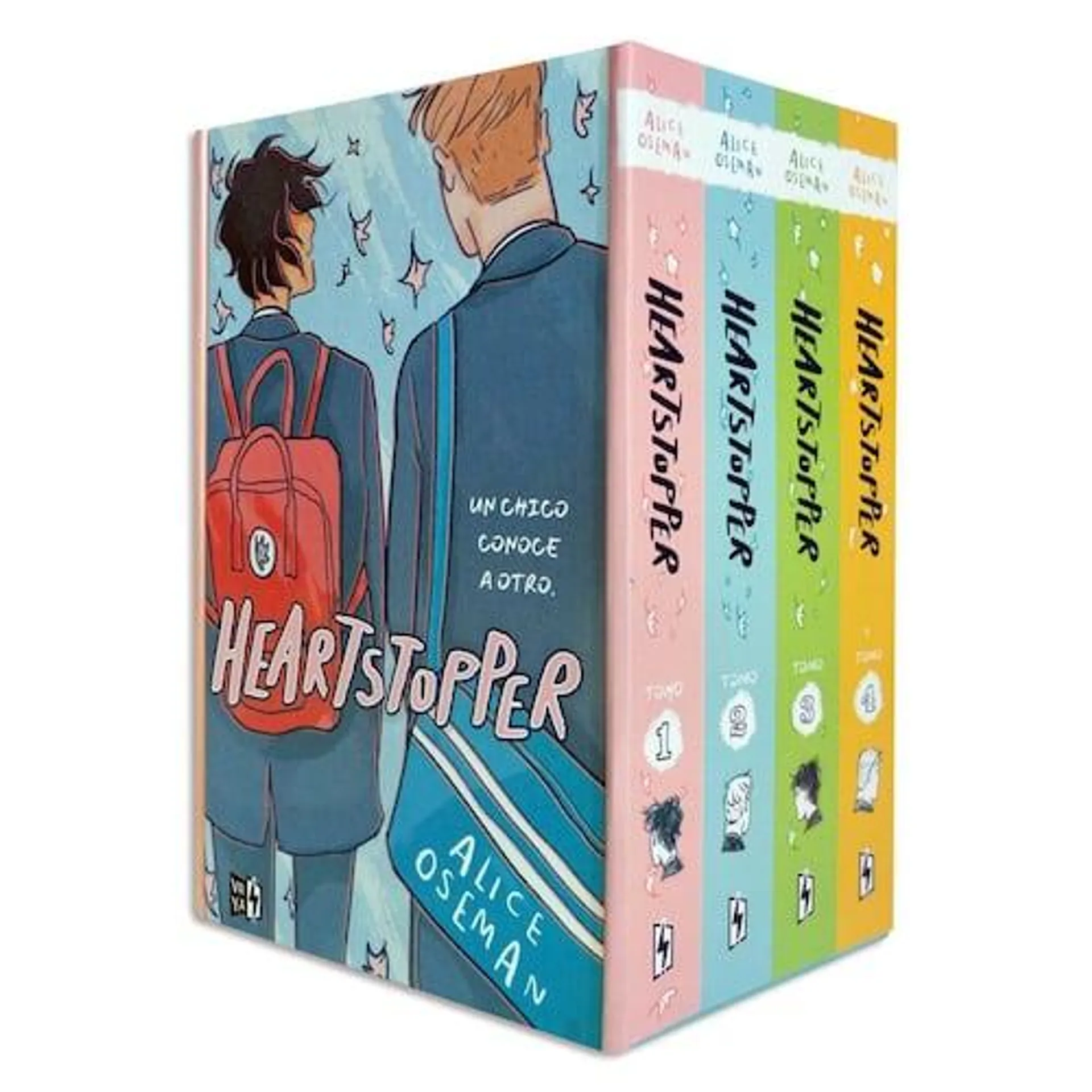 Paquete Heartstopper volumen 4 edición limitada