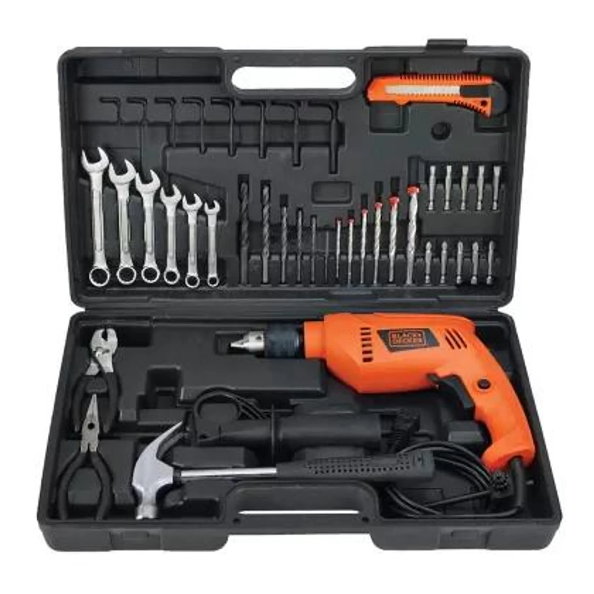 Rotomartillo 1/2" Black & Decker + 40 Accesorios