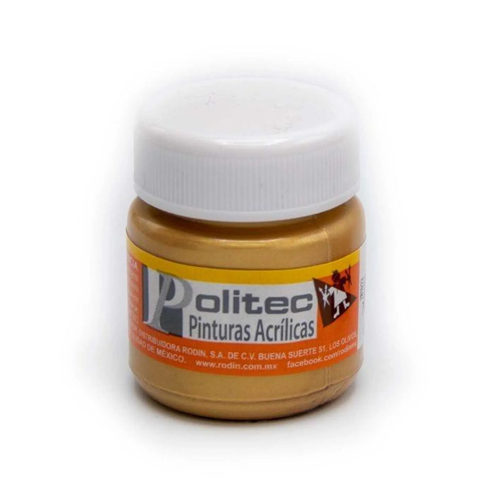 Pintura Acrilica Politec 30 Ml. Metalicos