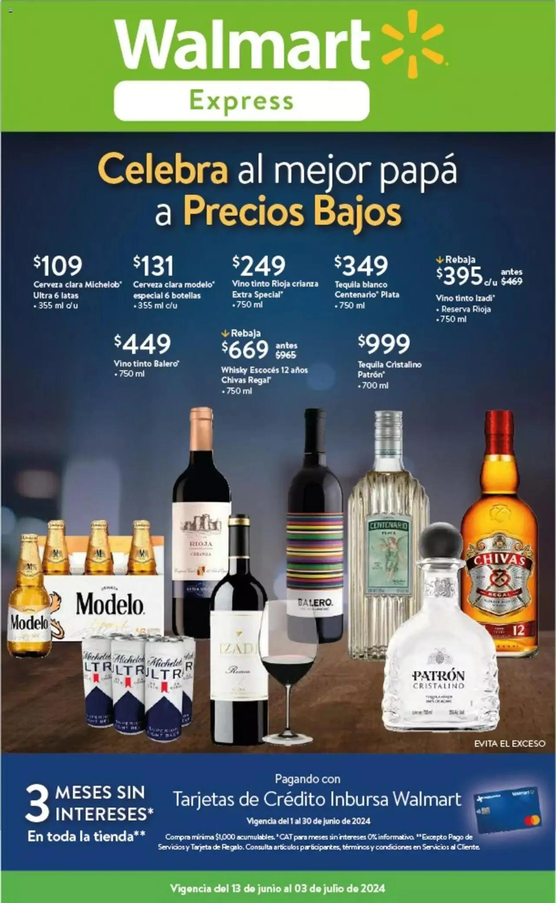 Catálogo de Walmart Express folleto 13 de junio al 3 de julio 2024 - Pagina 1