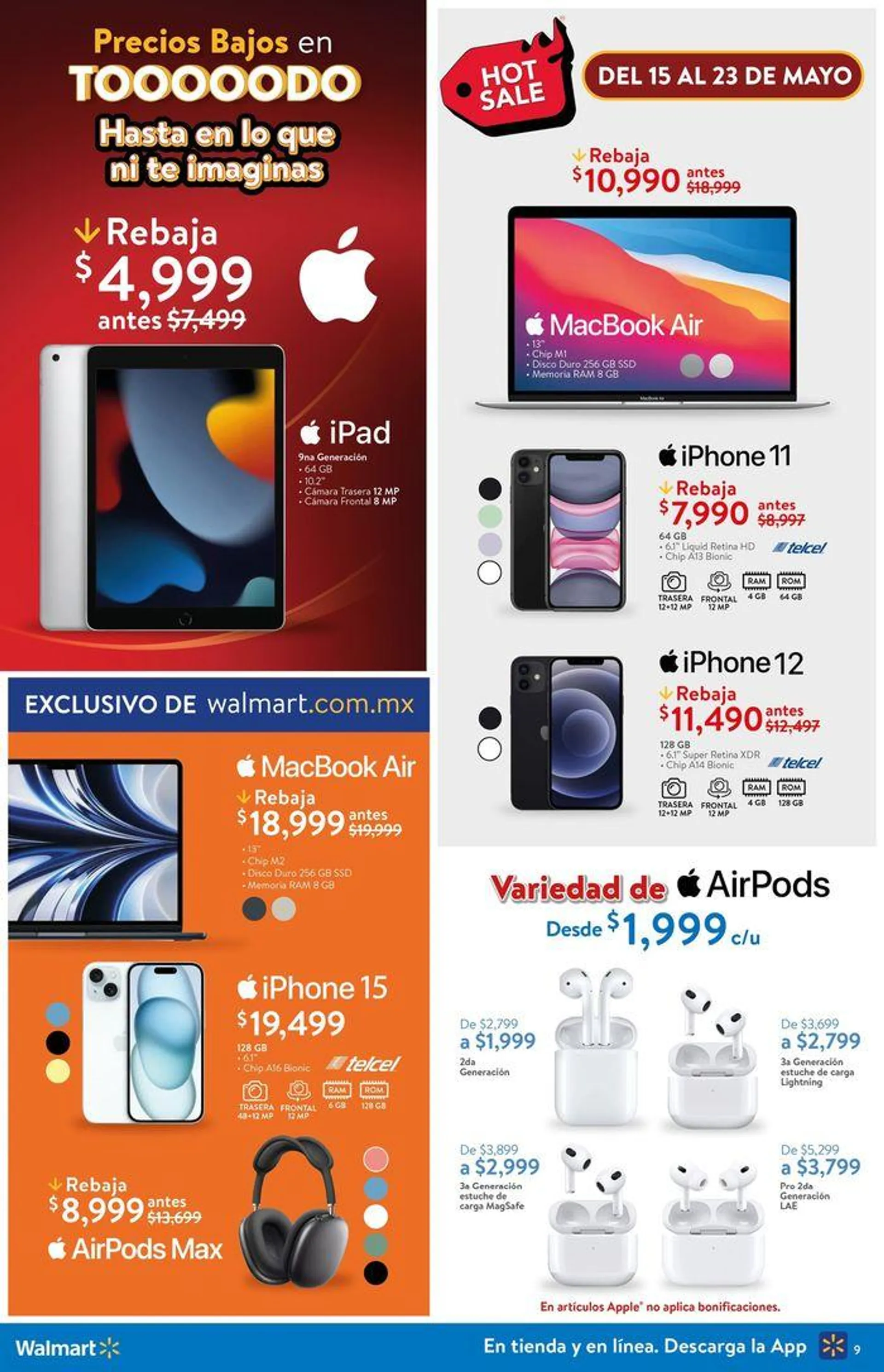 Catálogo de Walmart - Hot Sale 22 de mayo al 23 de mayo 2024 - Pagina 24