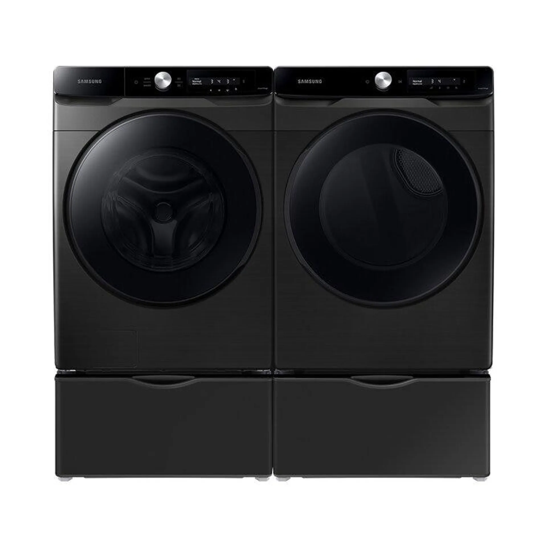 Samsung Combo de Lavado Gas/Eléctrico 22Kg / 24Kg con Pedestal