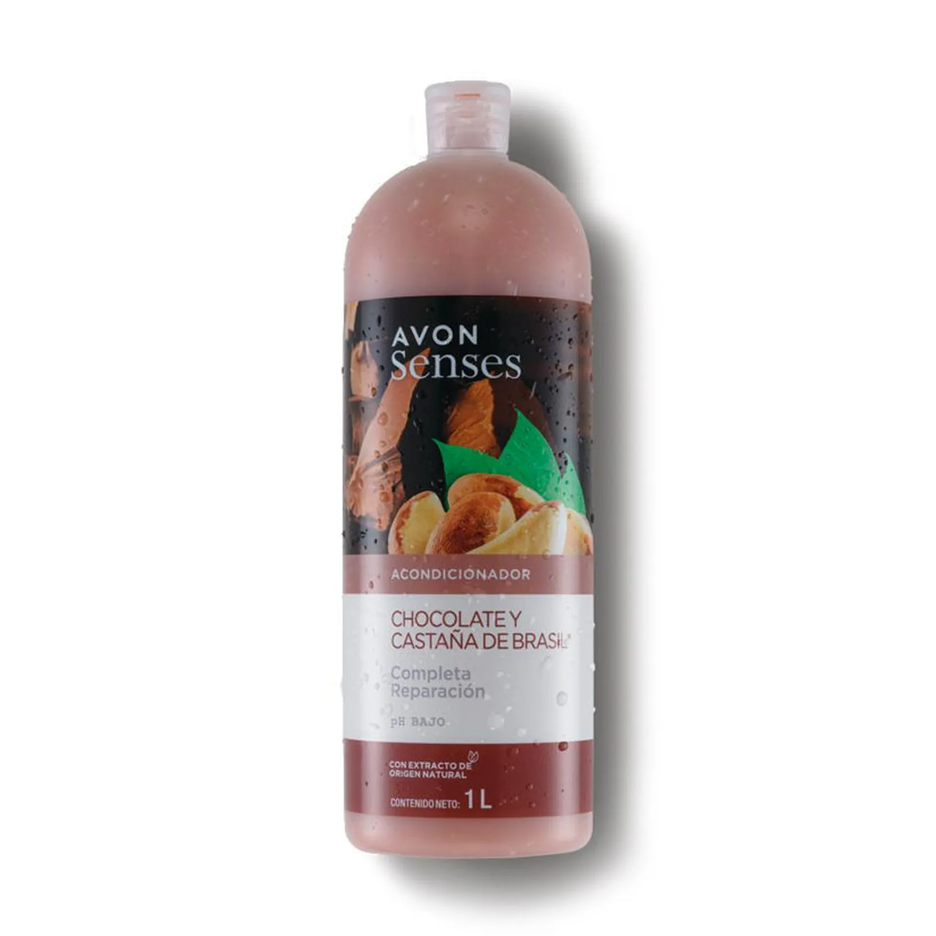 Acondicionador para el cabello Chocolate y Castaña de Brasil Avon Senses