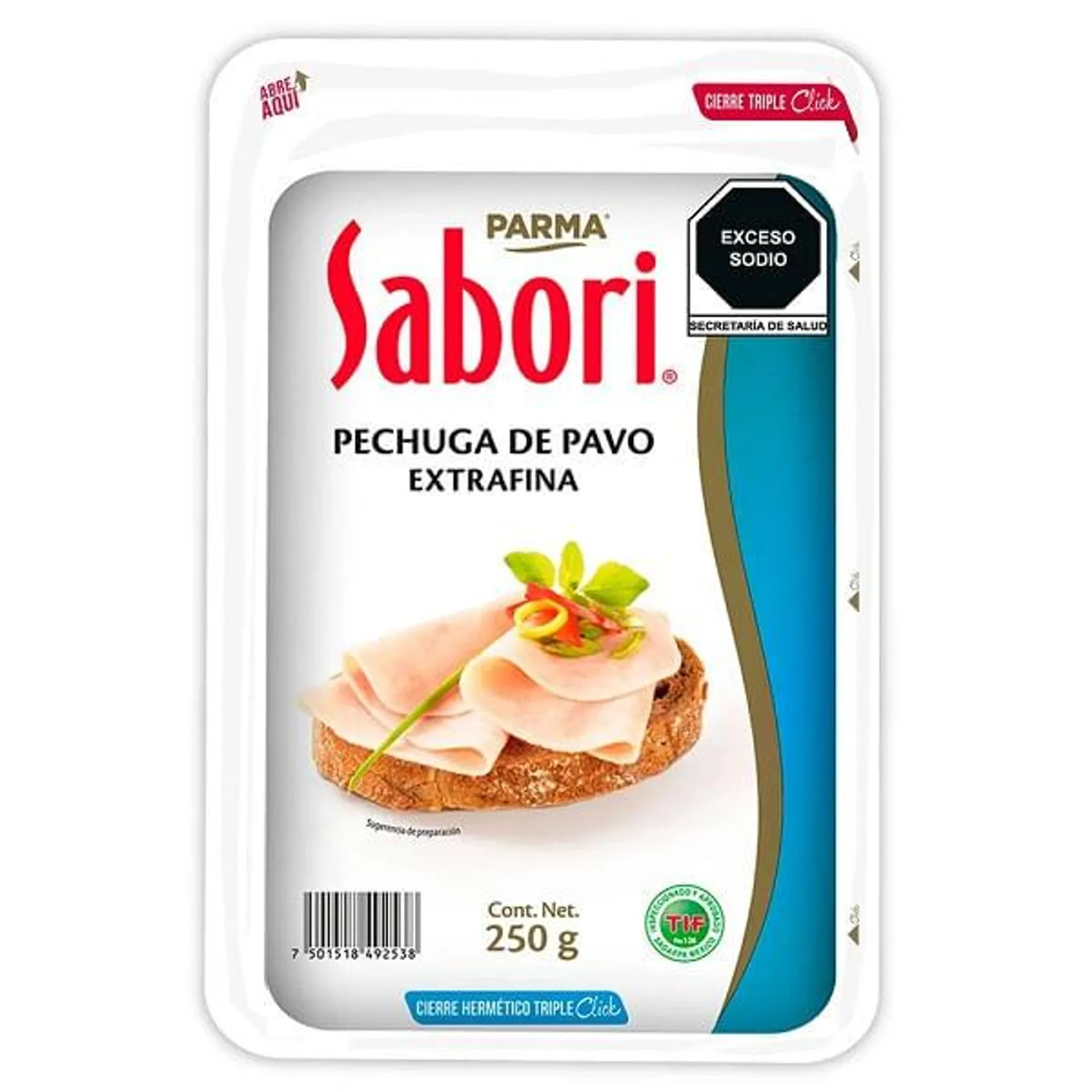 Pechuga Sabori de pavo extra fina 250 g