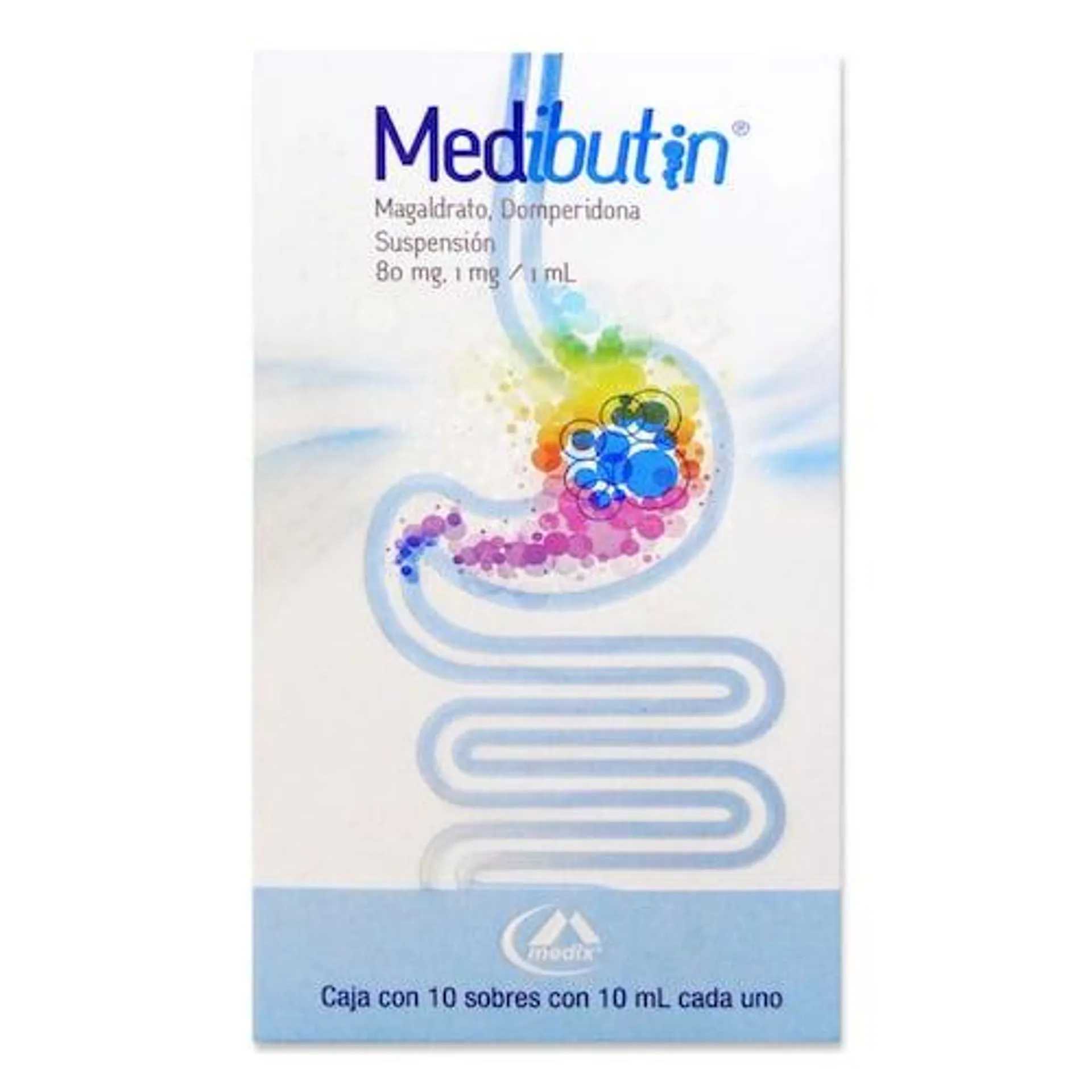 Medibutin 80/1mg 10 Sb 10ml Susp N