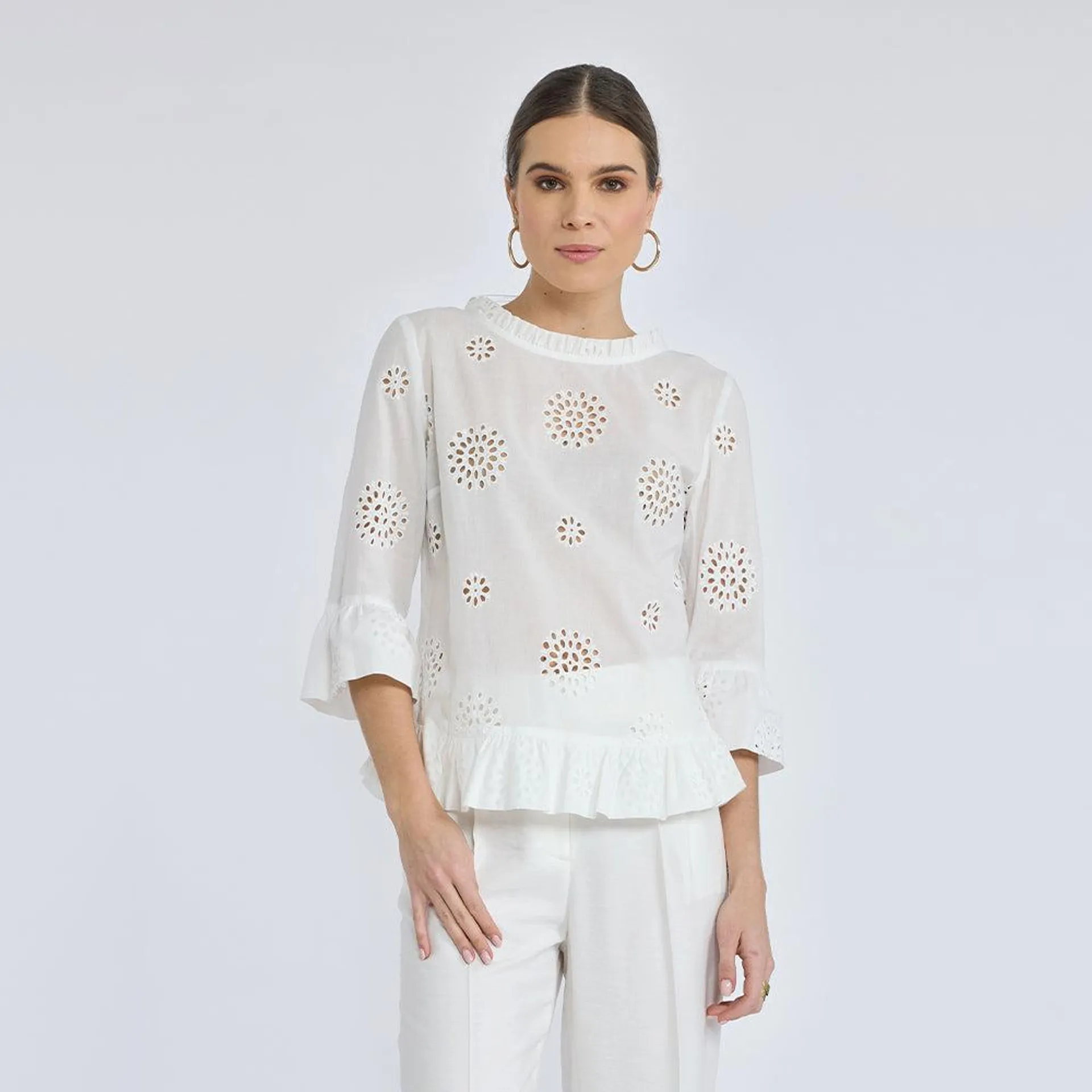 Blusa White Willow