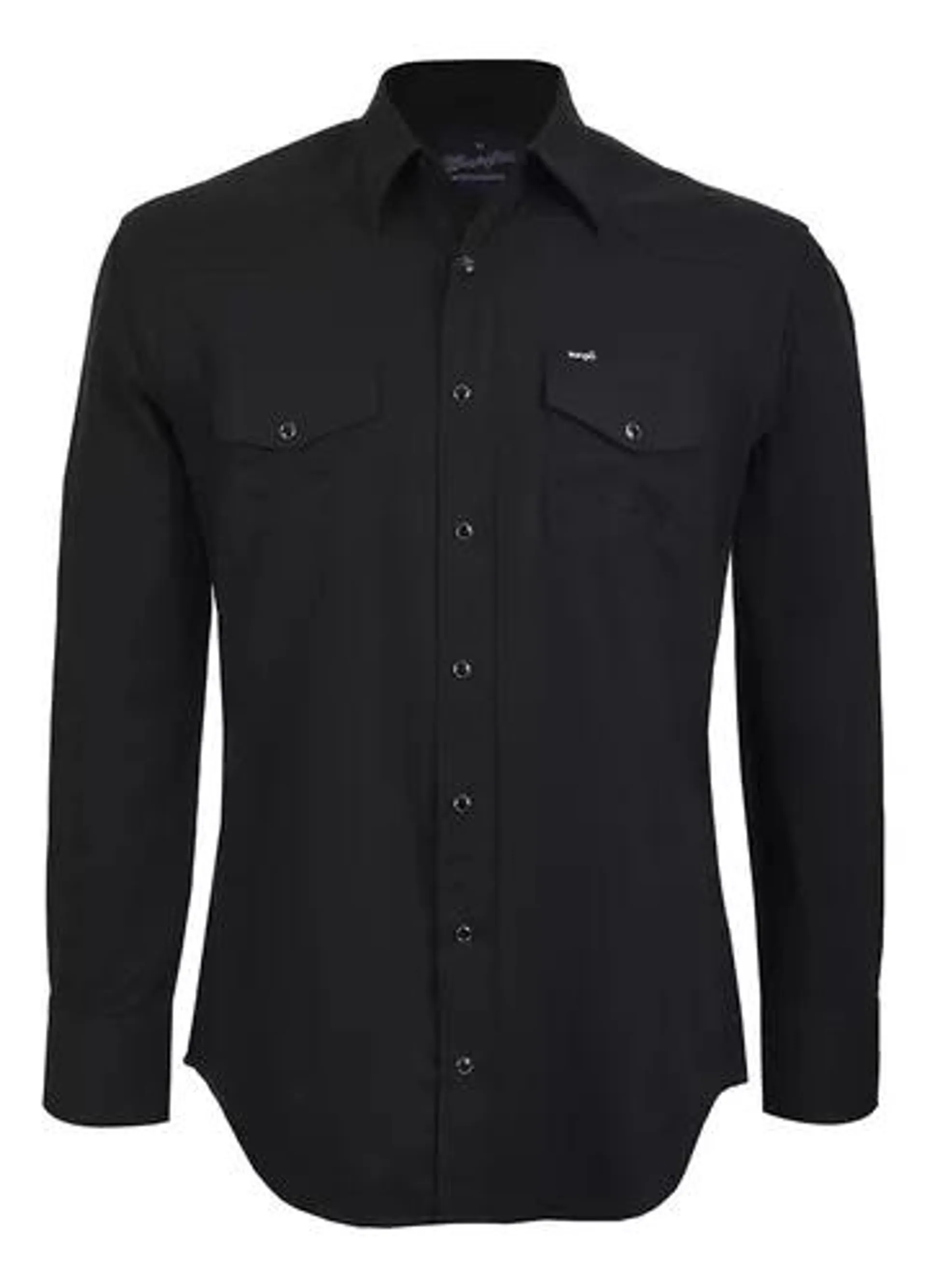 Camisa Vaquera Wrangler Hombre Manga Larga 101