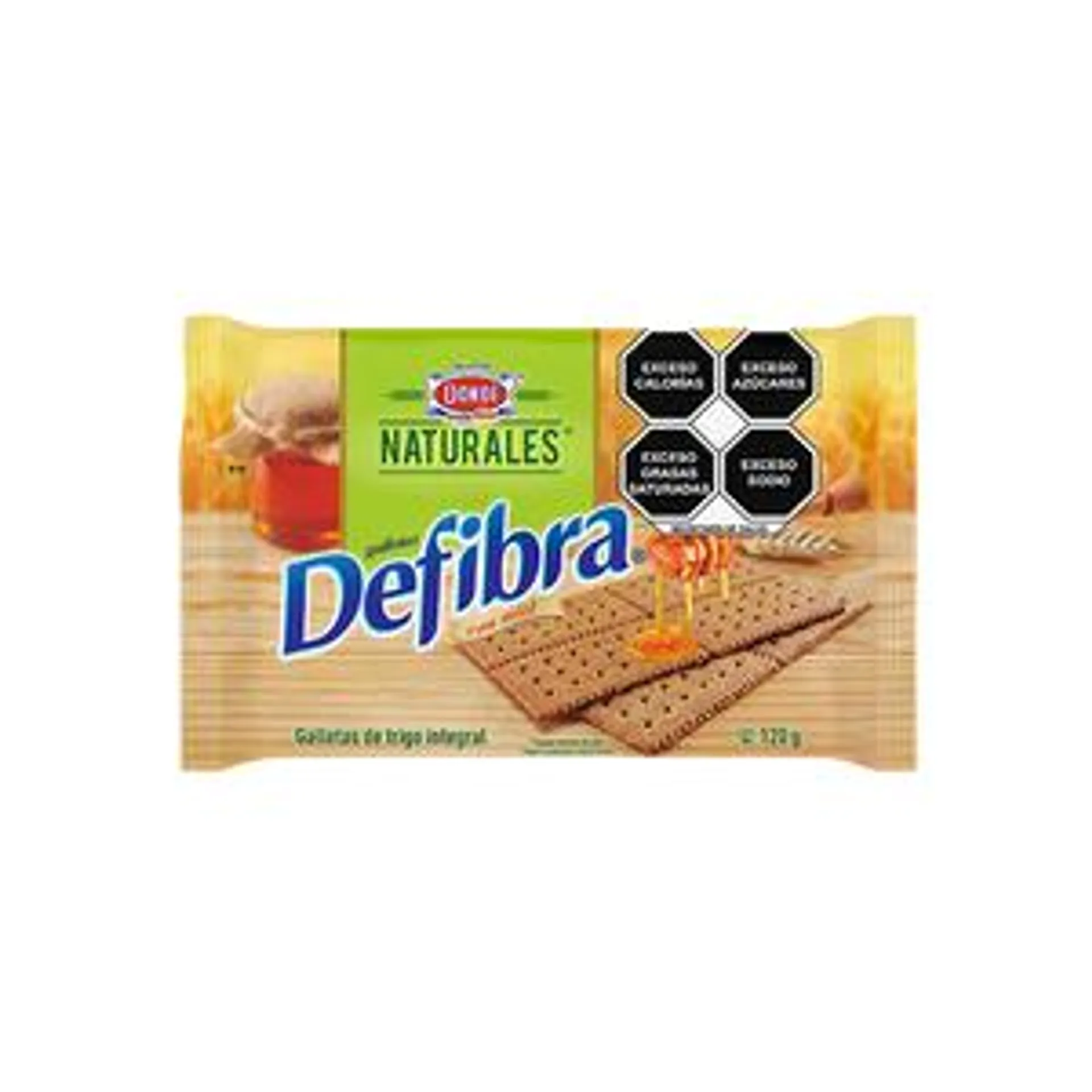 GALLETAS DE FIBRA DONDE PAQUETE 120 GR.