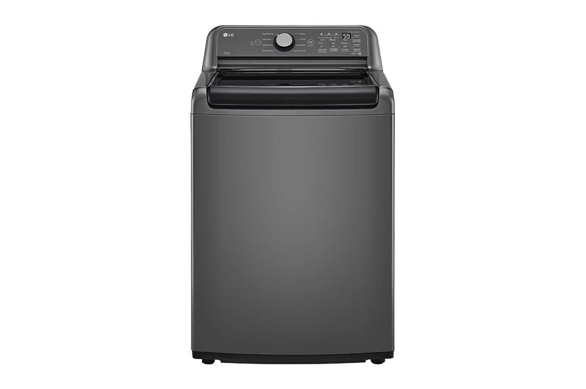 Lavadora LG Carga Superior Inverter Direct Drive™ con sistema de lavado 6 Motion DD, capacidad 25 Kg – Color Negro