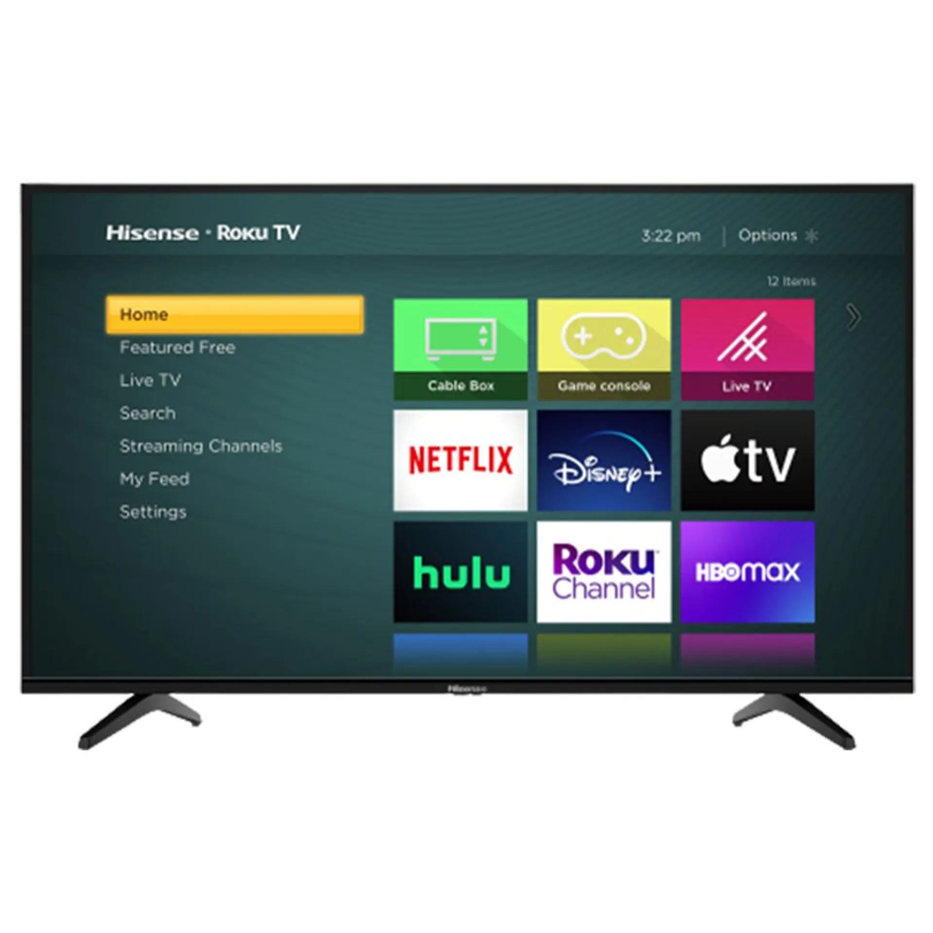 Smart TV Hisense / 58 Pulgadas / Roku / LED 4K HDR / 58R6E3