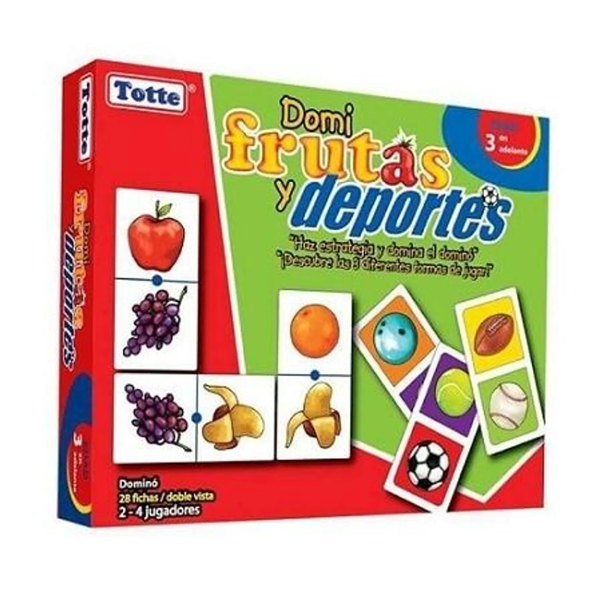 Domino Frutas y Deportes