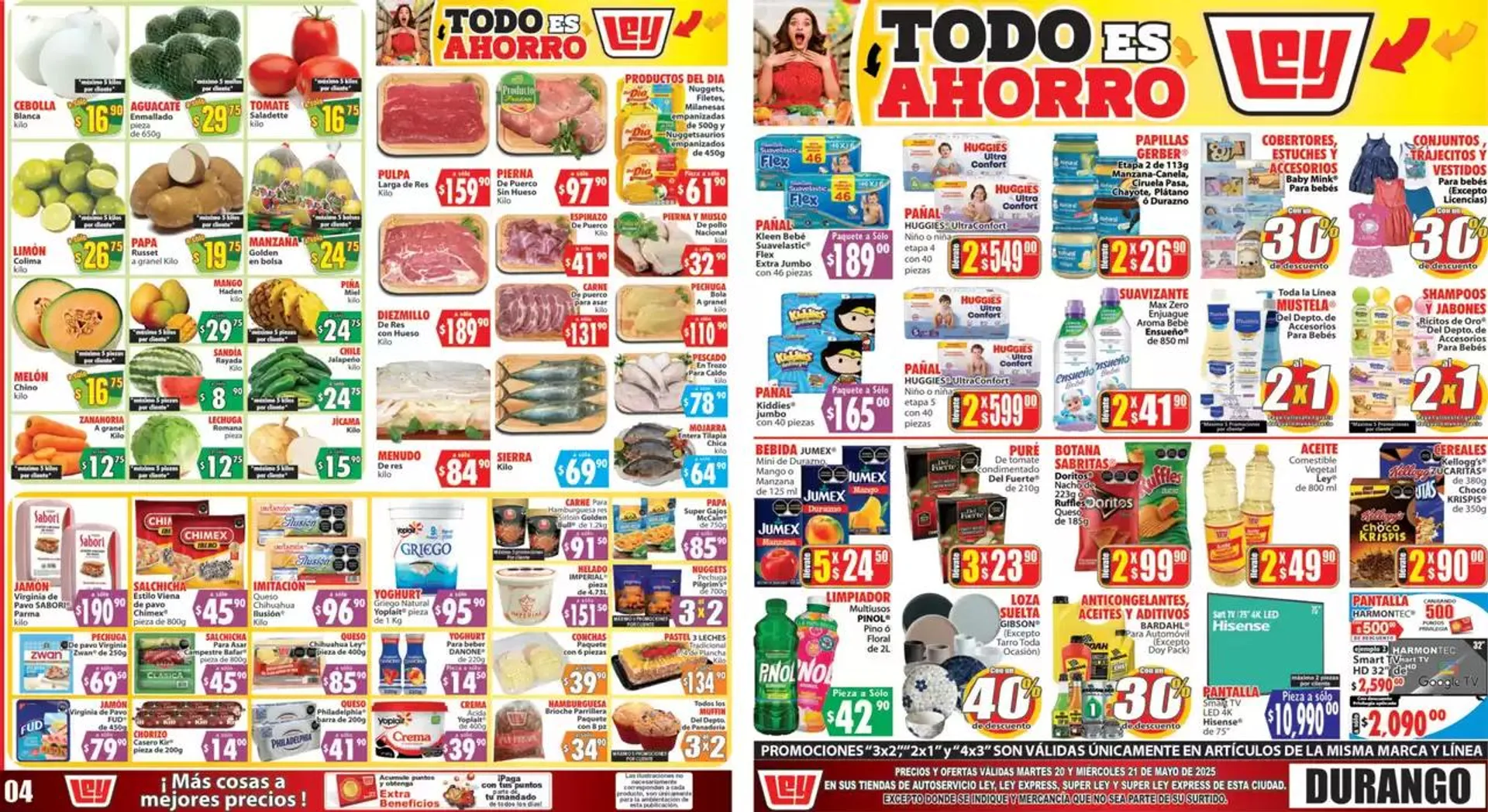 Catálogo de Ofertas especiales para ti 20 de mayo al 21 de mayo 2025 - Pagina 1