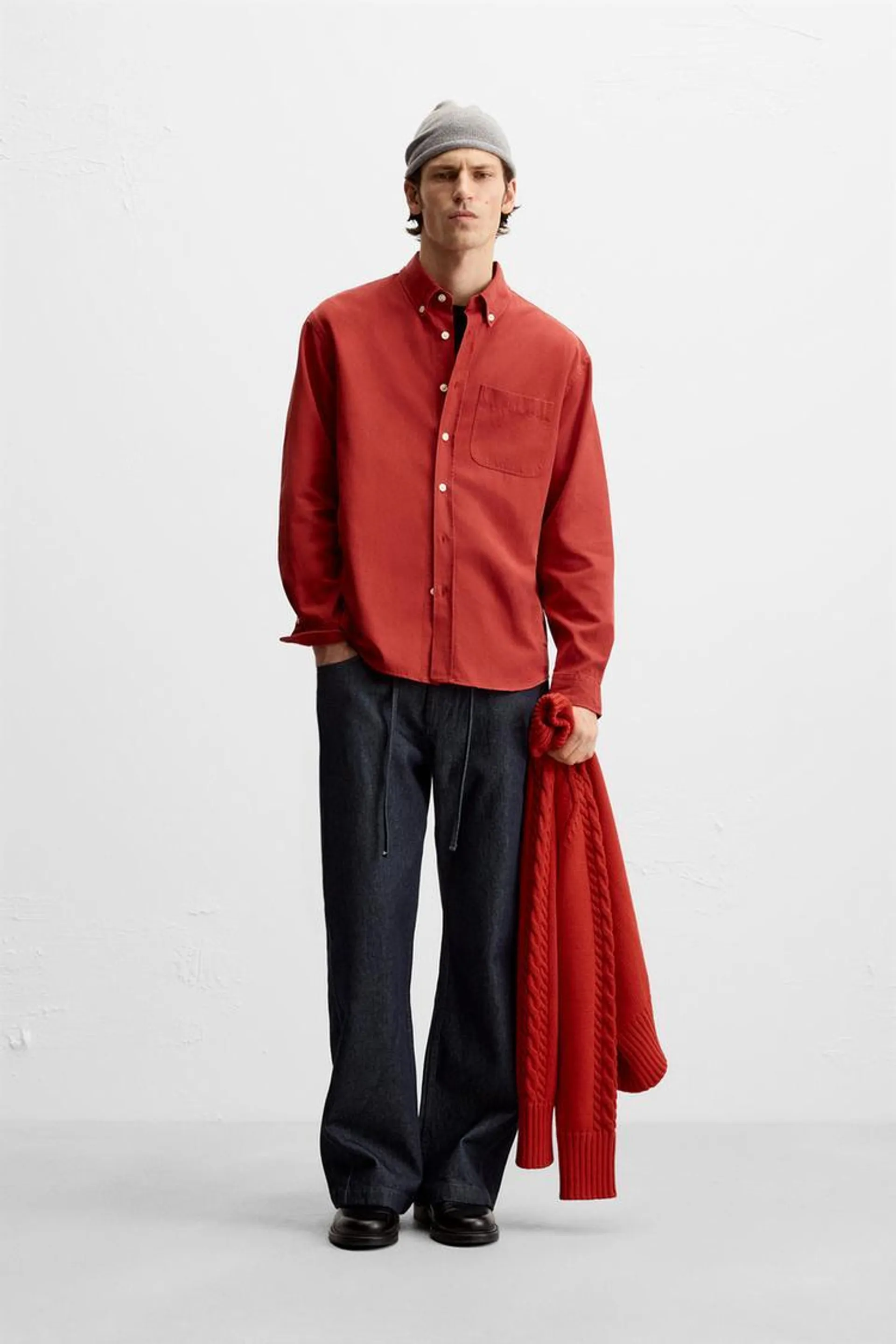 CAMISA LYOCELL - ALGODÓN