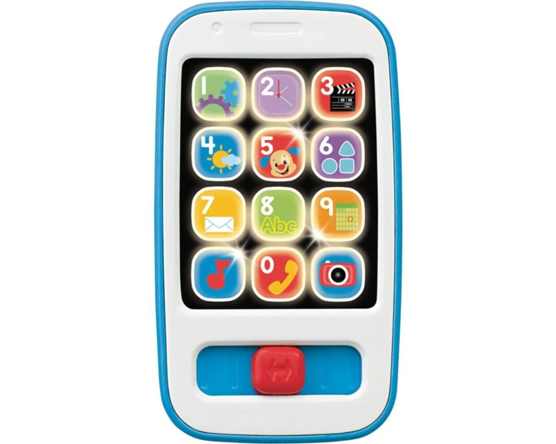 Fisher Price Smartphone de juguete para reír y aprender Azul