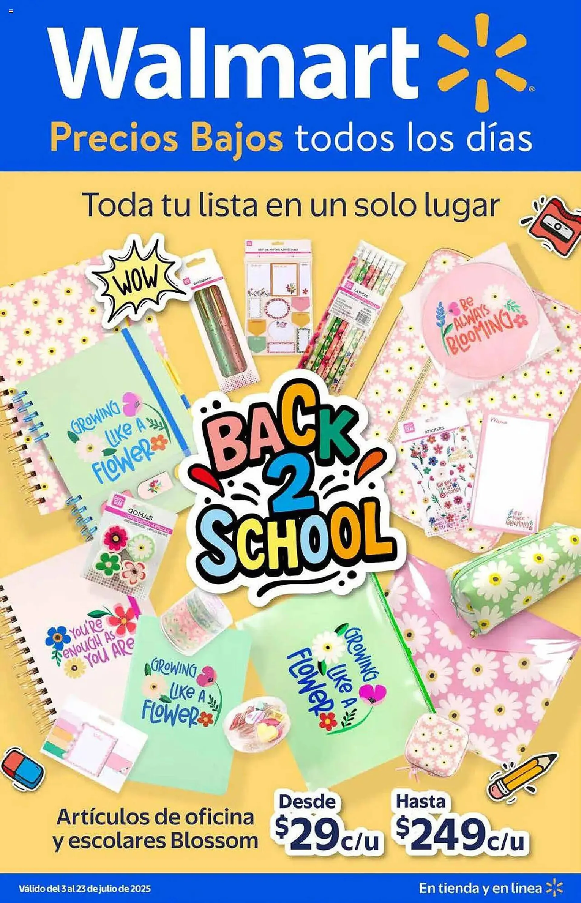 Catálogo de Catálogo Walmart 3 de julio al 24 de julio 2025 - Pagina 1