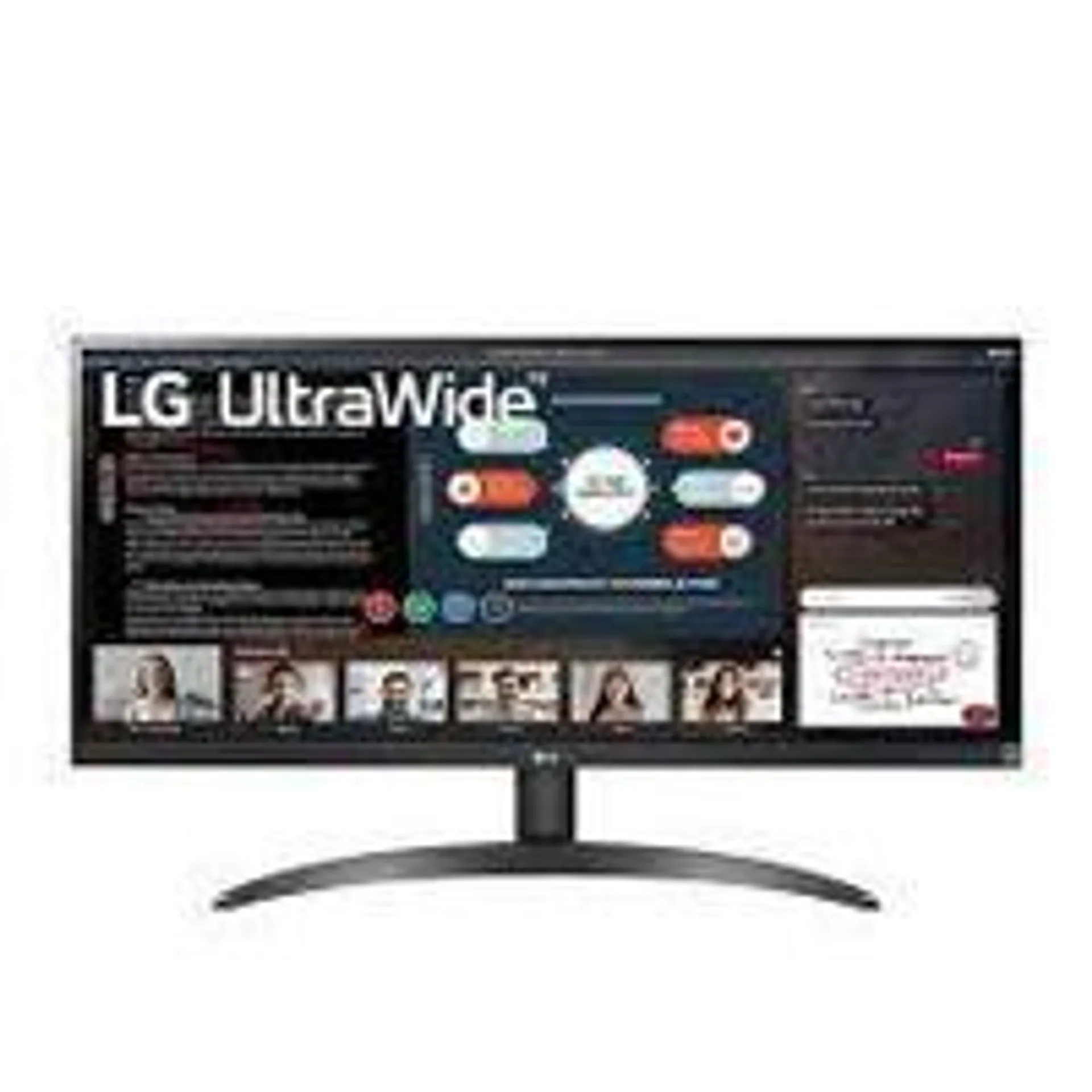 MONITOR LG ULTRAWIDE, 29 PLG, FULL HD, 2560 X 1080 AMD, FREESYNC, 75HZ, HDMI 2 IPS, 5 MS, COLOR NEGRO LG 29WQ500