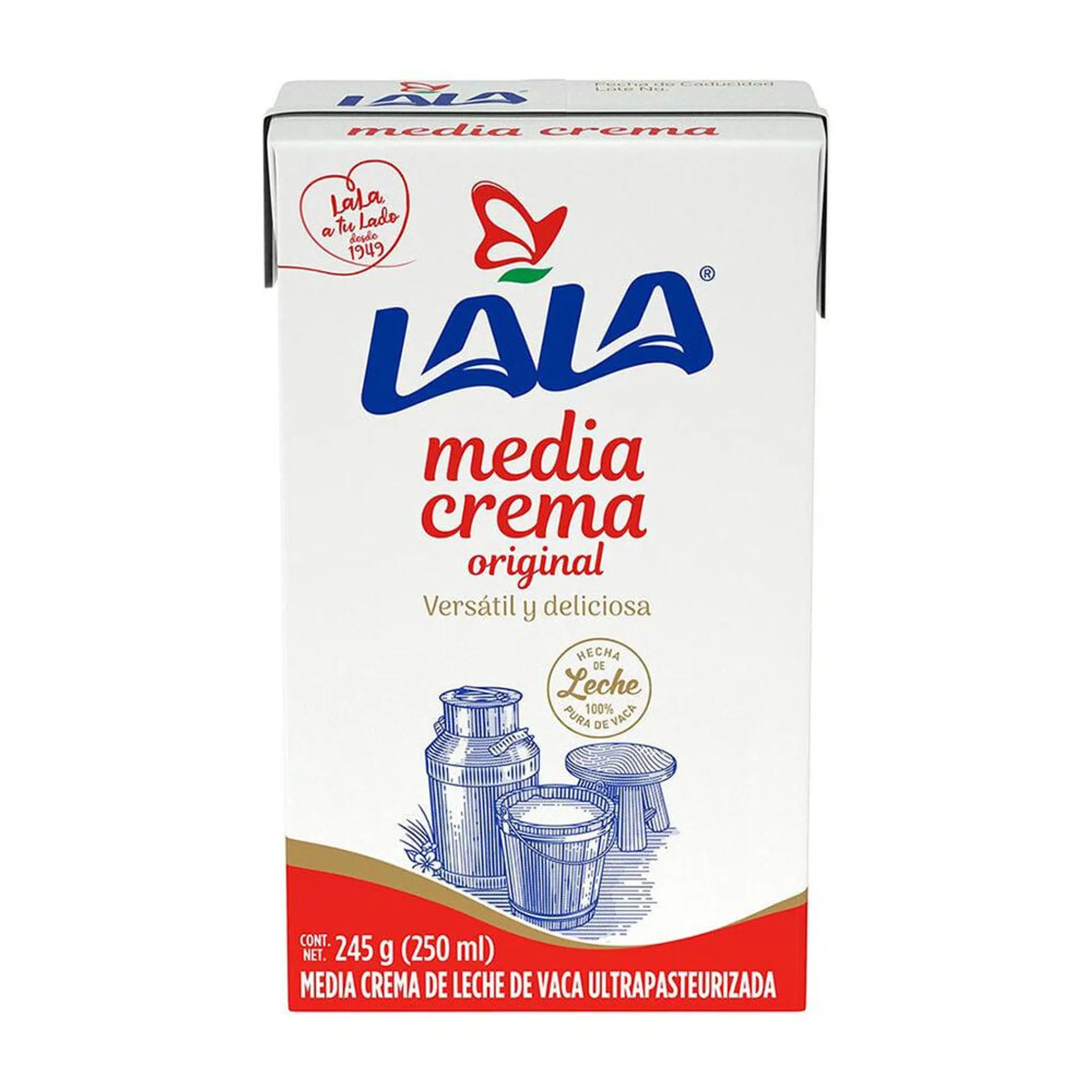 Media Crema Lala 250 ml