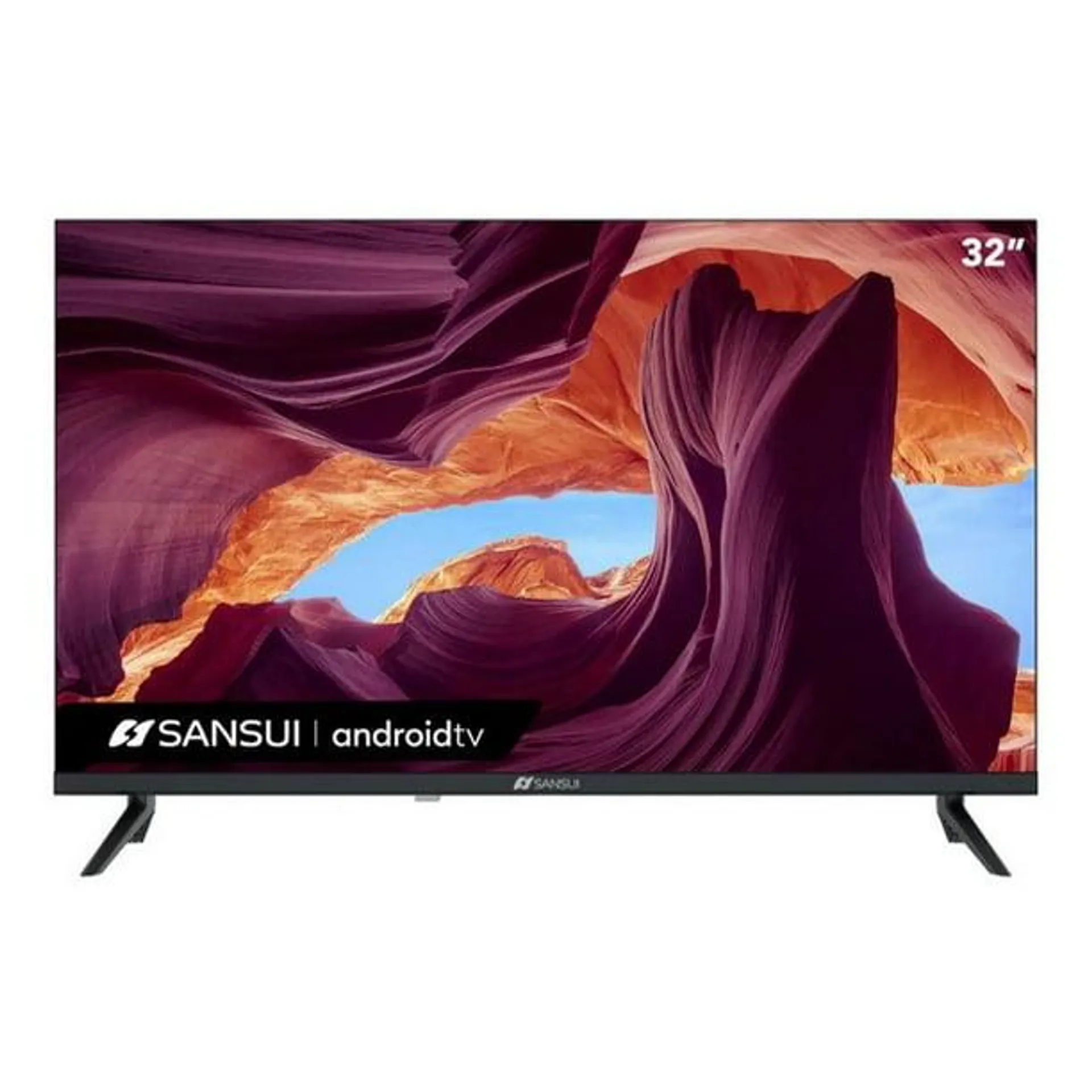 Televisor Smart TV Sansui de 32 pulgadas, modelo SMX-32v1ha con Android TV HD Led