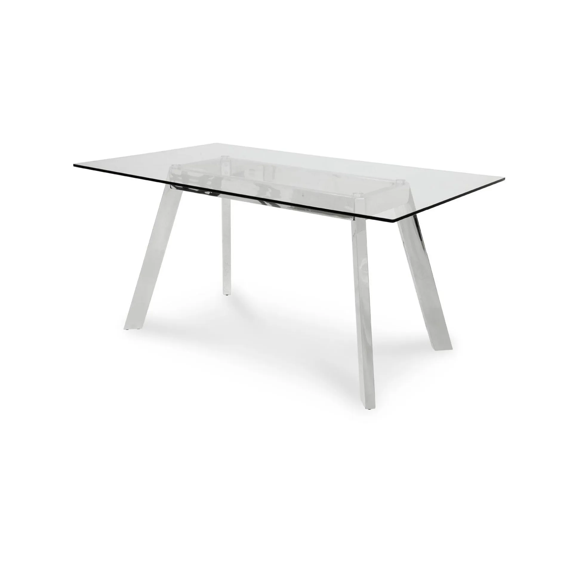 Mesa De Comedor P/6 Plateado Wix