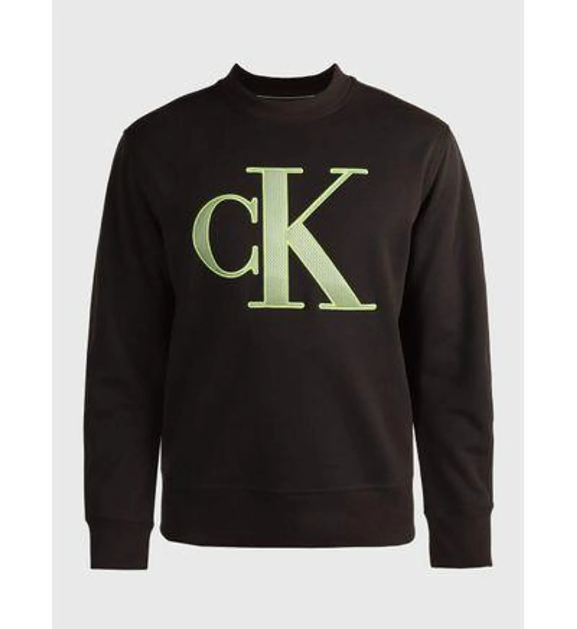 Sudadera Calvin Klein Monograma Hombre Negro