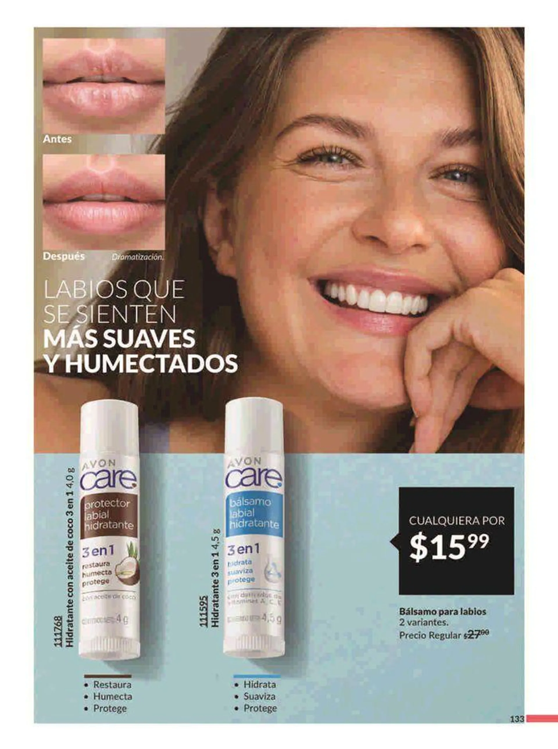 Catálogo de Avon COSMÉTICOS C14 27 de julio al 29 de agosto 2024 - Pagina 133