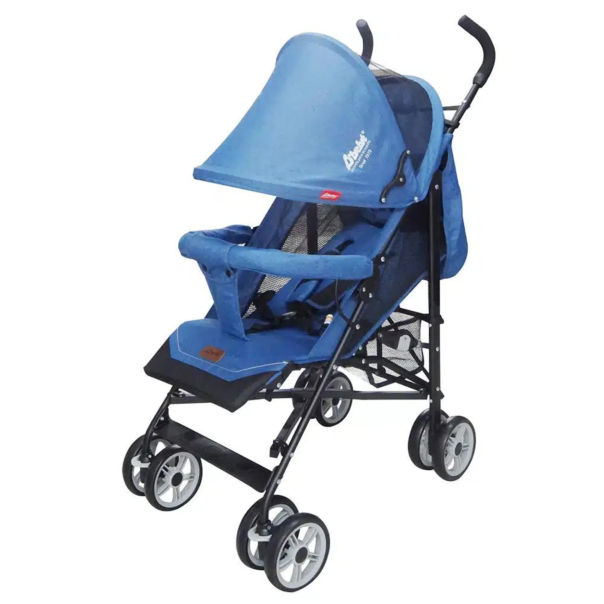 Carriola D´bebé multi-posiciones con plegado de bastón Aerostar Azul