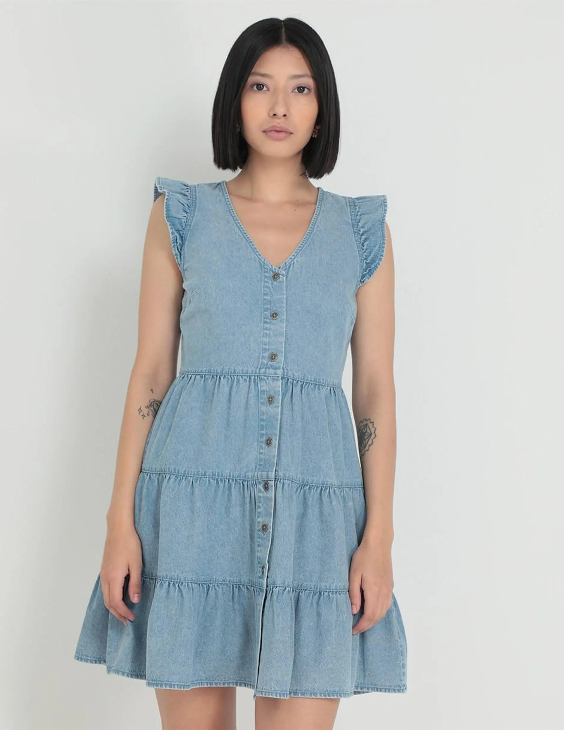 Vestido corto casual That's It para mujer