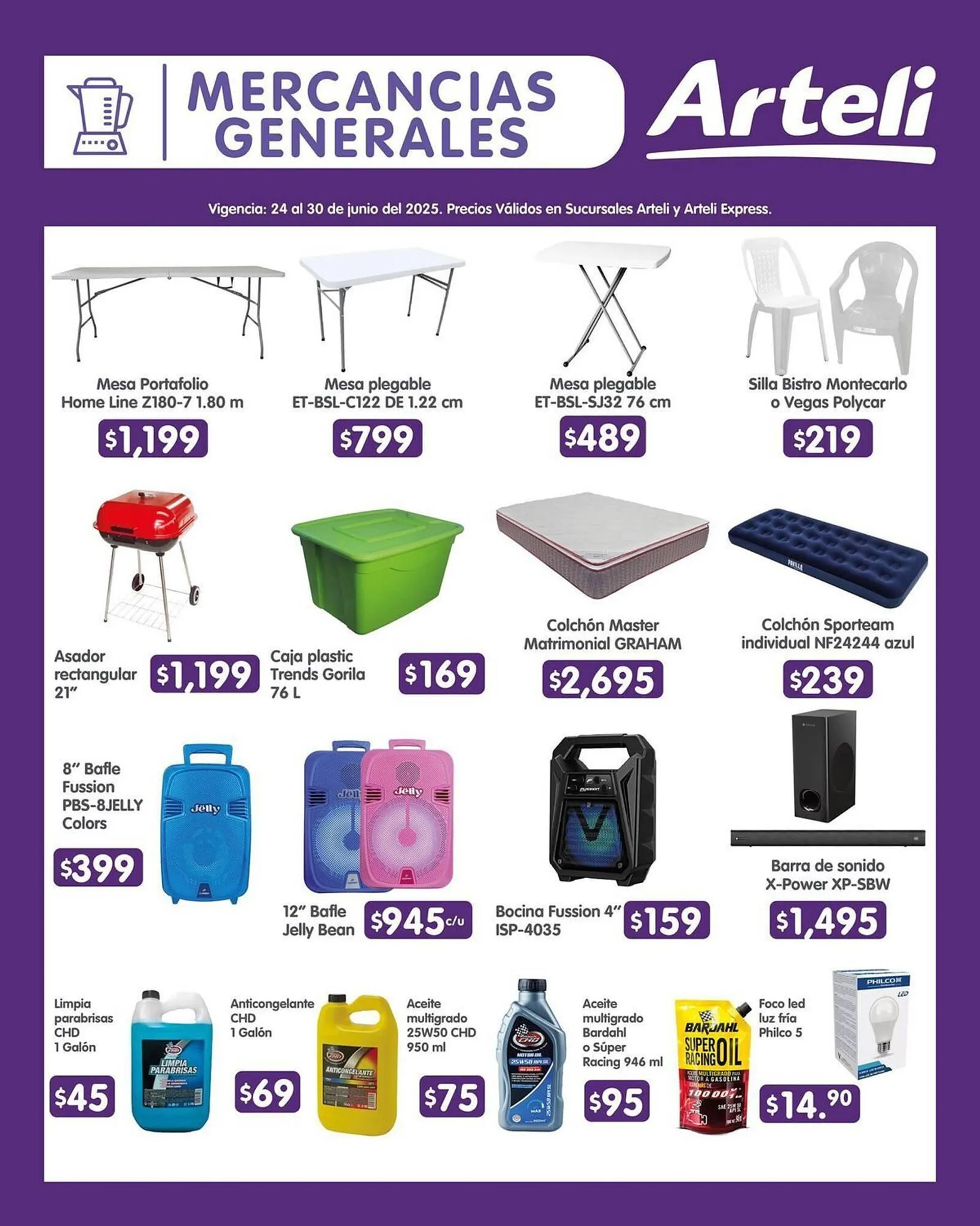 Catálogo de Catálogo Arteli 24 de junio al 30 de junio 2025 - Pagina 1