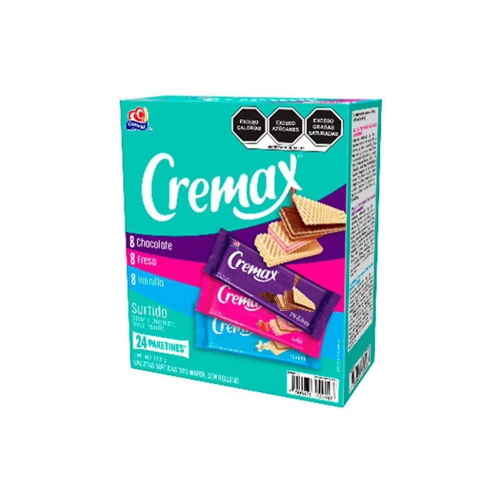 Galletas Cremax Nieve Gamesa 24/42 g