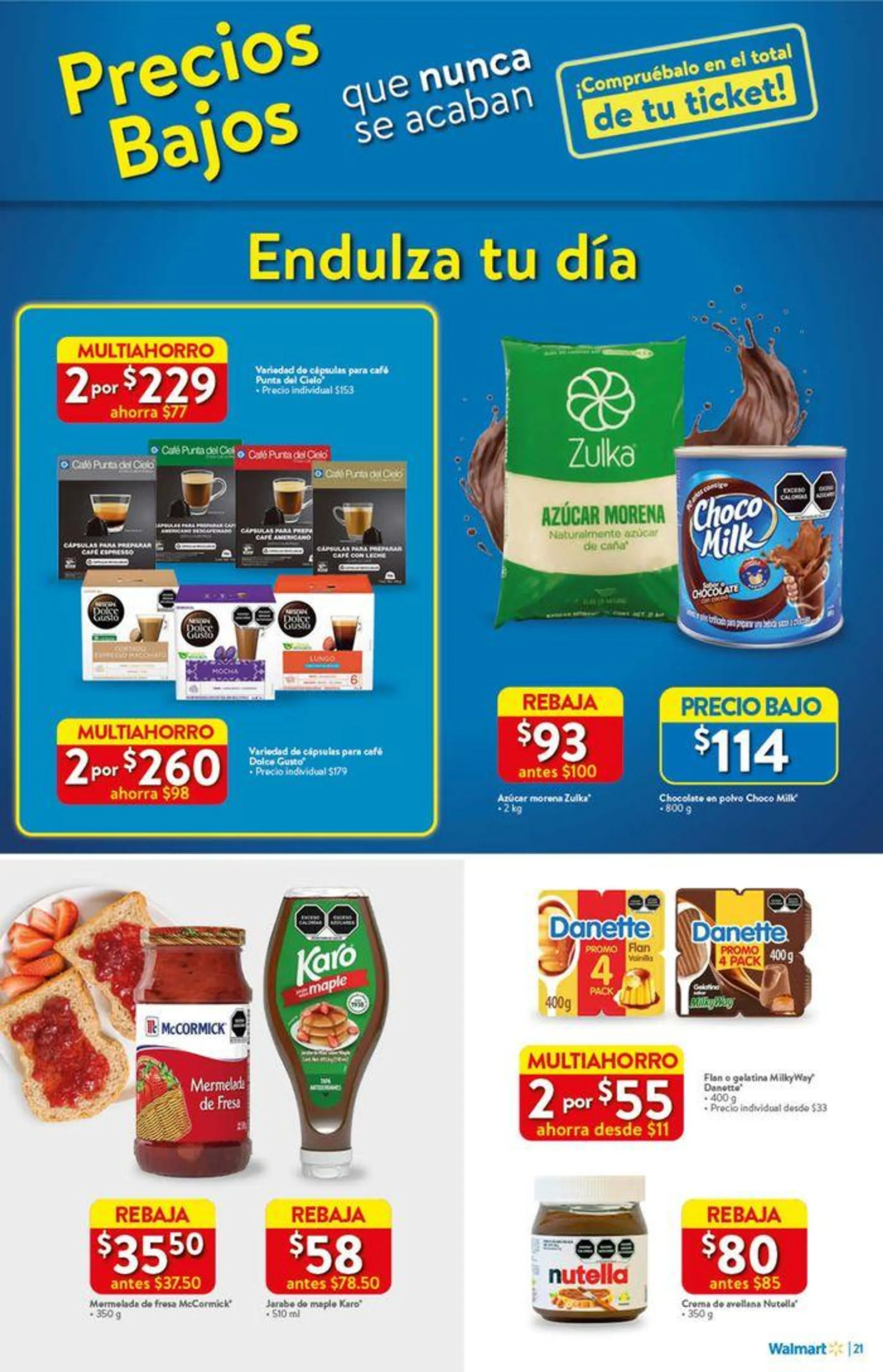 Catálogo de Walmart - Precios Bajos 25 de julio al 14 de agosto 2024 - Pagina 21