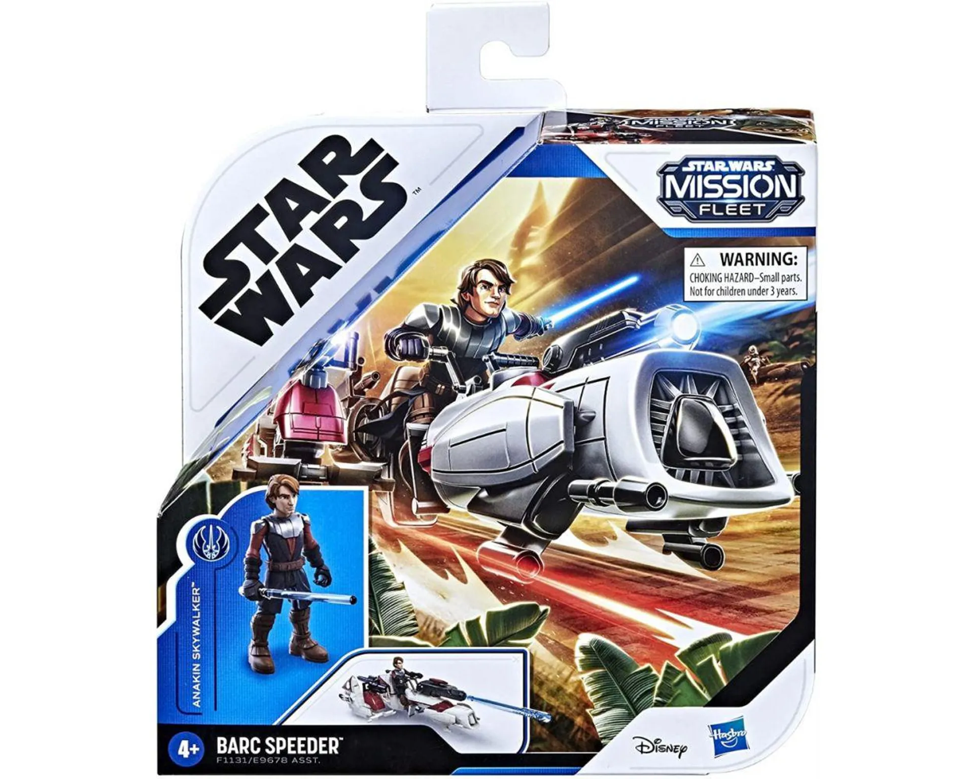 STAR WARS Mission Fleet Anakin Skywalker Ataque de BARC Speeder