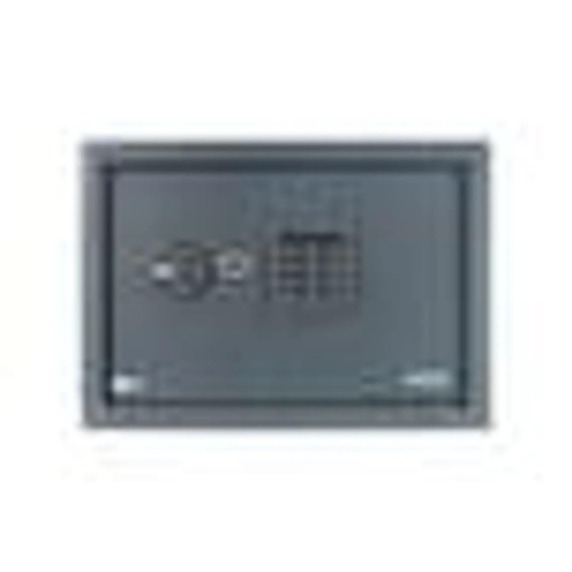Caja Fuerte Mediana Gris, Yale