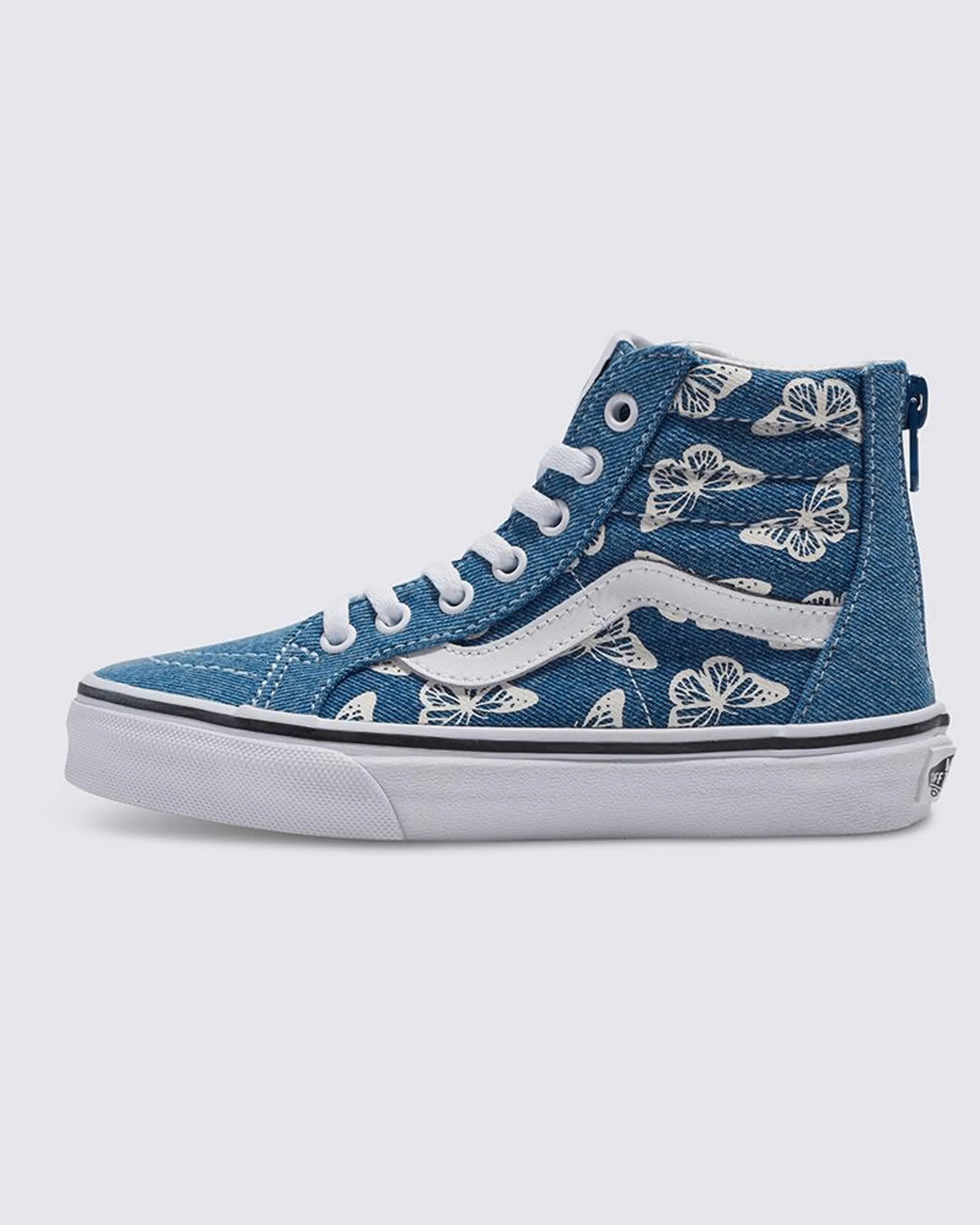 Kids Uy Sk8-Hi Zip Azul