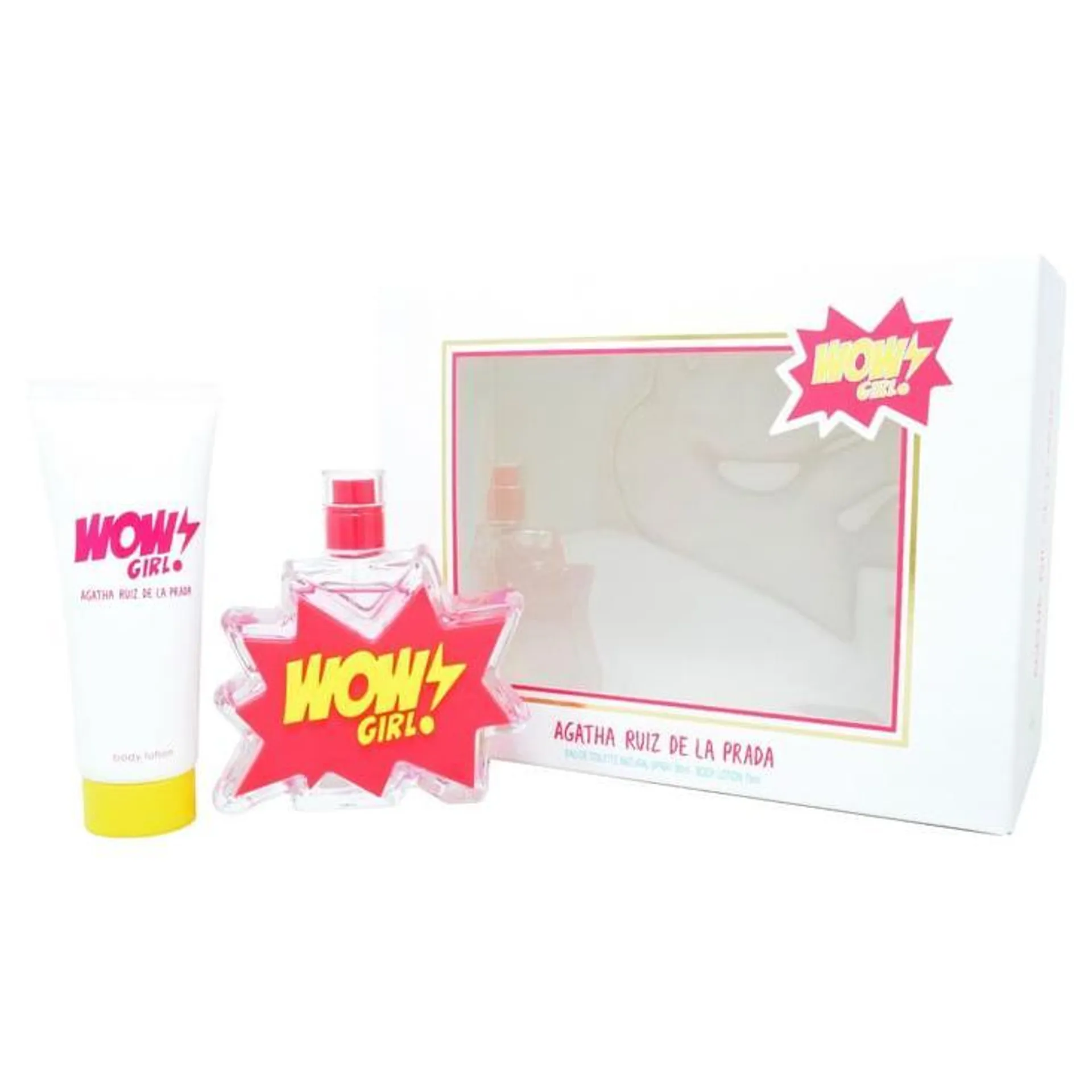 Set Agatha Wow Girl 80 ml Eau de Toilette de Agatha Ruiz De La Prada