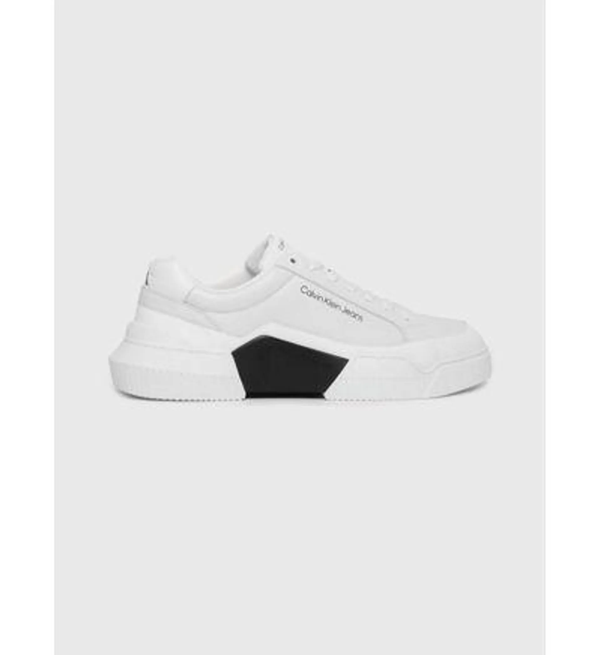 Tenis Calvin Klein de Piel Hombre Blanco