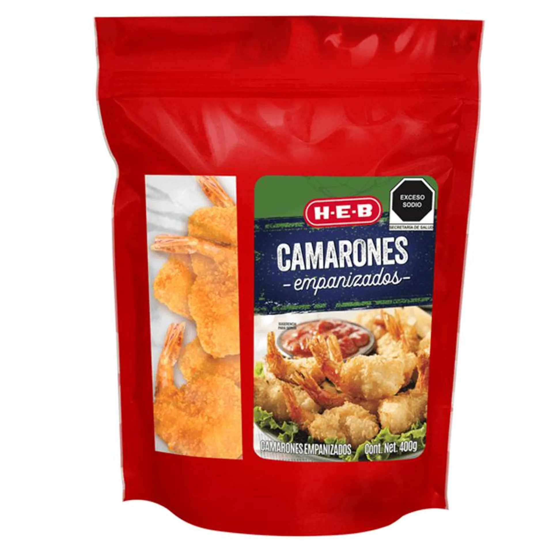 HEB Camarones Empanizados 400 g