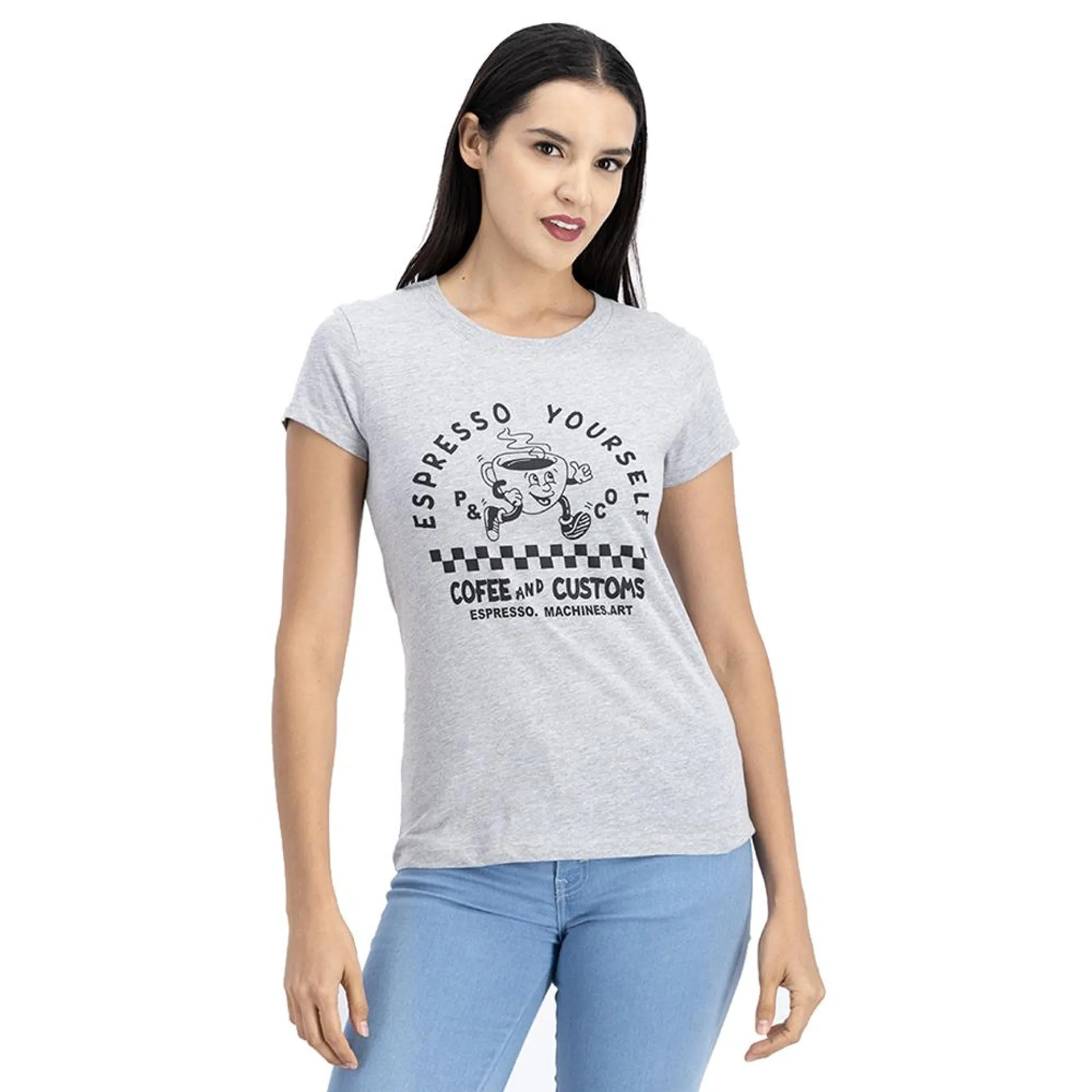 Playera Mujer con Estampado Espresso Yourself