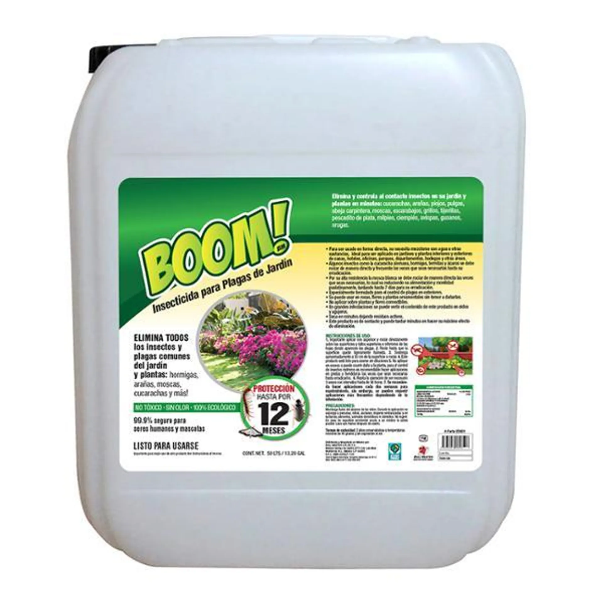 INSECTICIDA PARA EL JARDÍN Y PLANTAS DE 50 L BOOM!